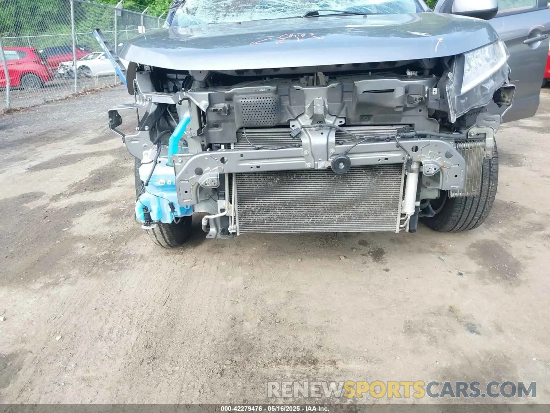 6 Photograph of a damaged car JA4APUAU1NU018574 MITSUBISHI OUTLANDER SPORT 2022