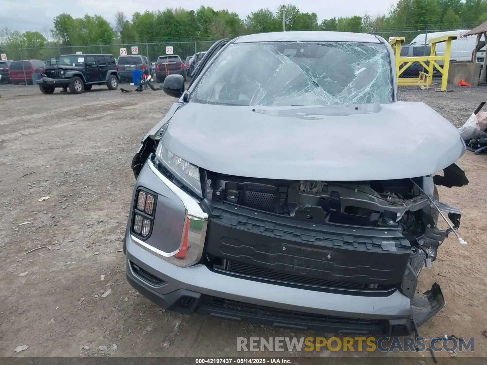 13 Photograph of a damaged car JA4APUAU2NU008118 MITSUBISHI OUTLANDER SPORT 2022