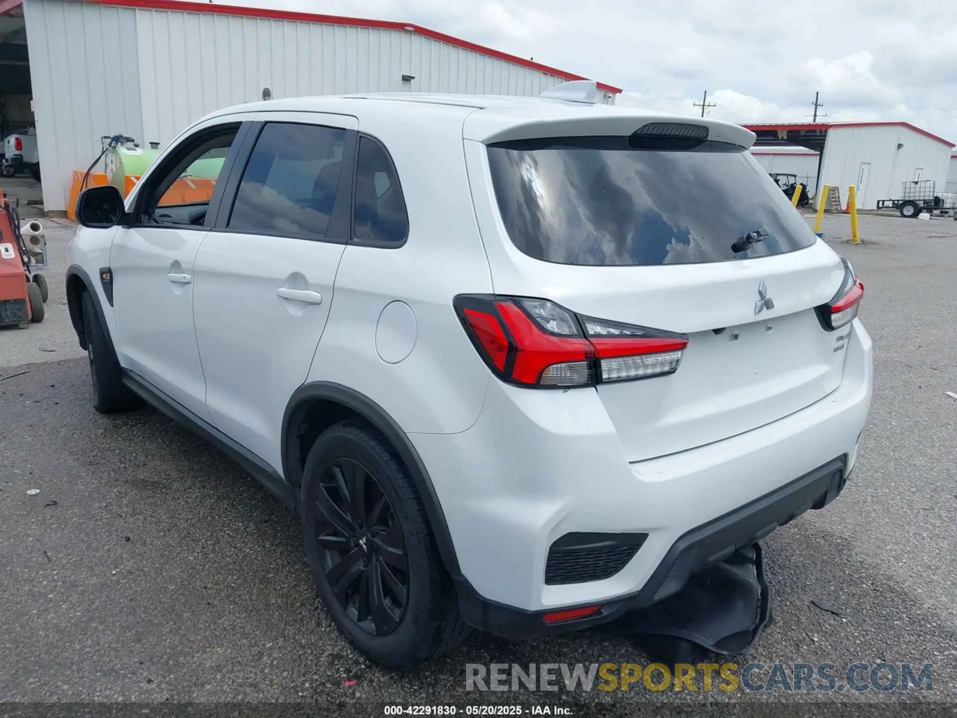 3 Photograph of a damaged car JA4APUAU2NU016185 MITSUBISHI OUTLANDER SPORT 2022