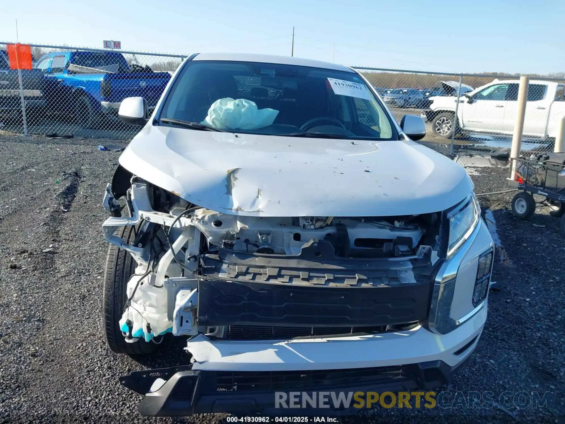 12 Photograph of a damaged car JA4APUAU4NU017368 MITSUBISHI OUTLANDER SPORT 2022