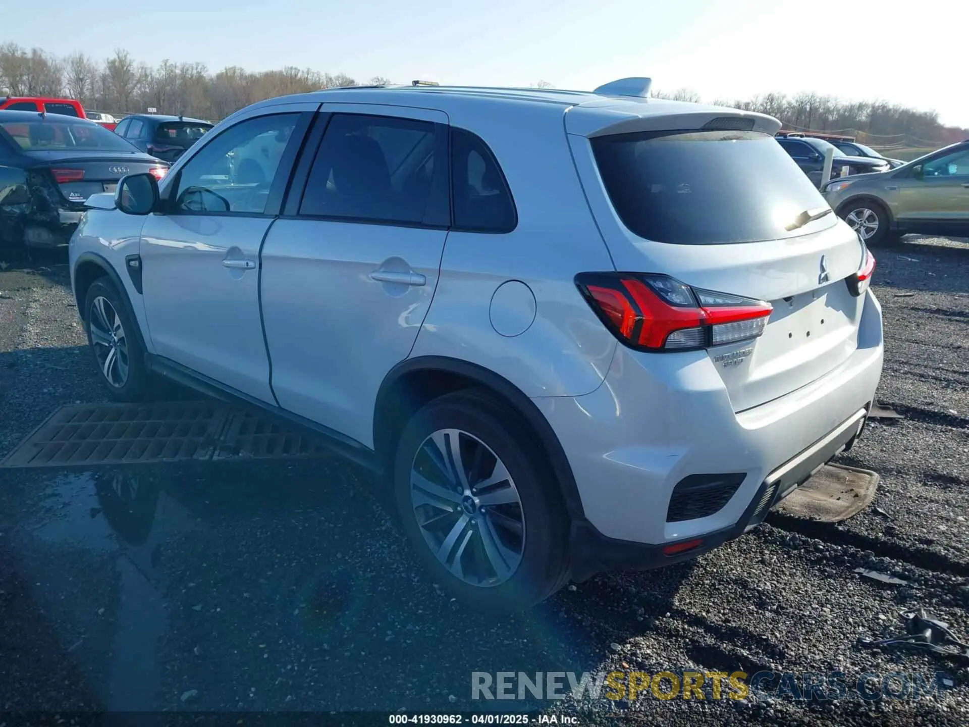 3 Photograph of a damaged car JA4APUAU4NU017368 MITSUBISHI OUTLANDER SPORT 2022