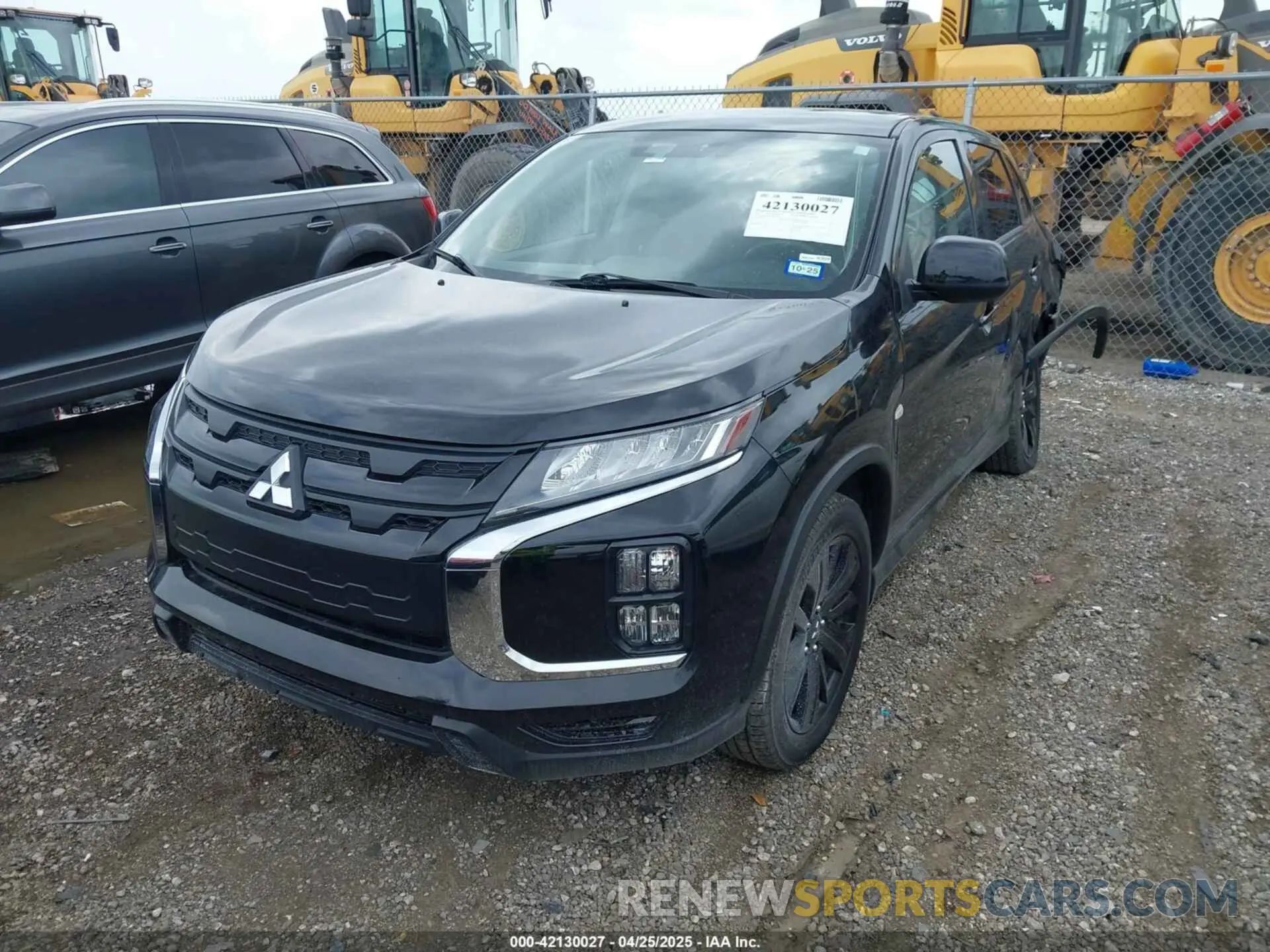 2 Photograph of a damaged car JA4APUAU5NU008873 MITSUBISHI OUTLANDER SPORT 2022