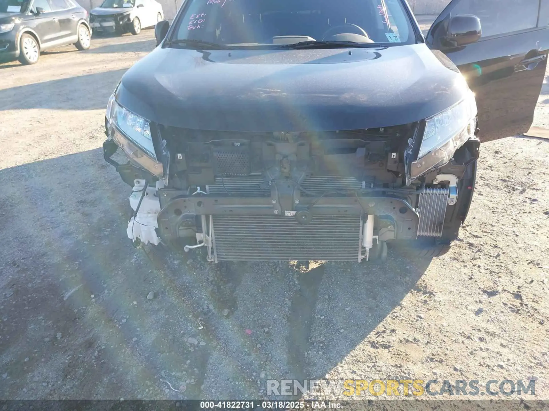 6 Photograph of a damaged car JA4APUAU6NU002211 MITSUBISHI OUTLANDER SPORT 2022