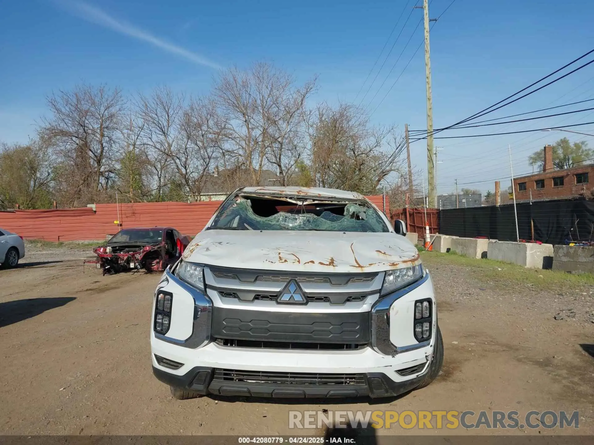 11 Photograph of a damaged car JA4APUAU6NU004461 MITSUBISHI OUTLANDER SPORT 2022