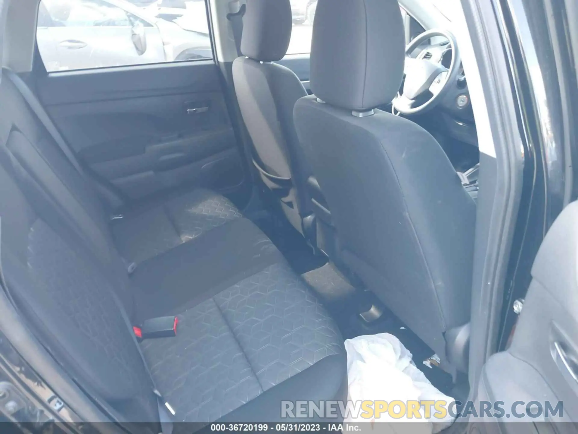 8 Photograph of a damaged car JA4APUAU8NU010195 MITSUBISHI OUTLANDER SPORT 2022