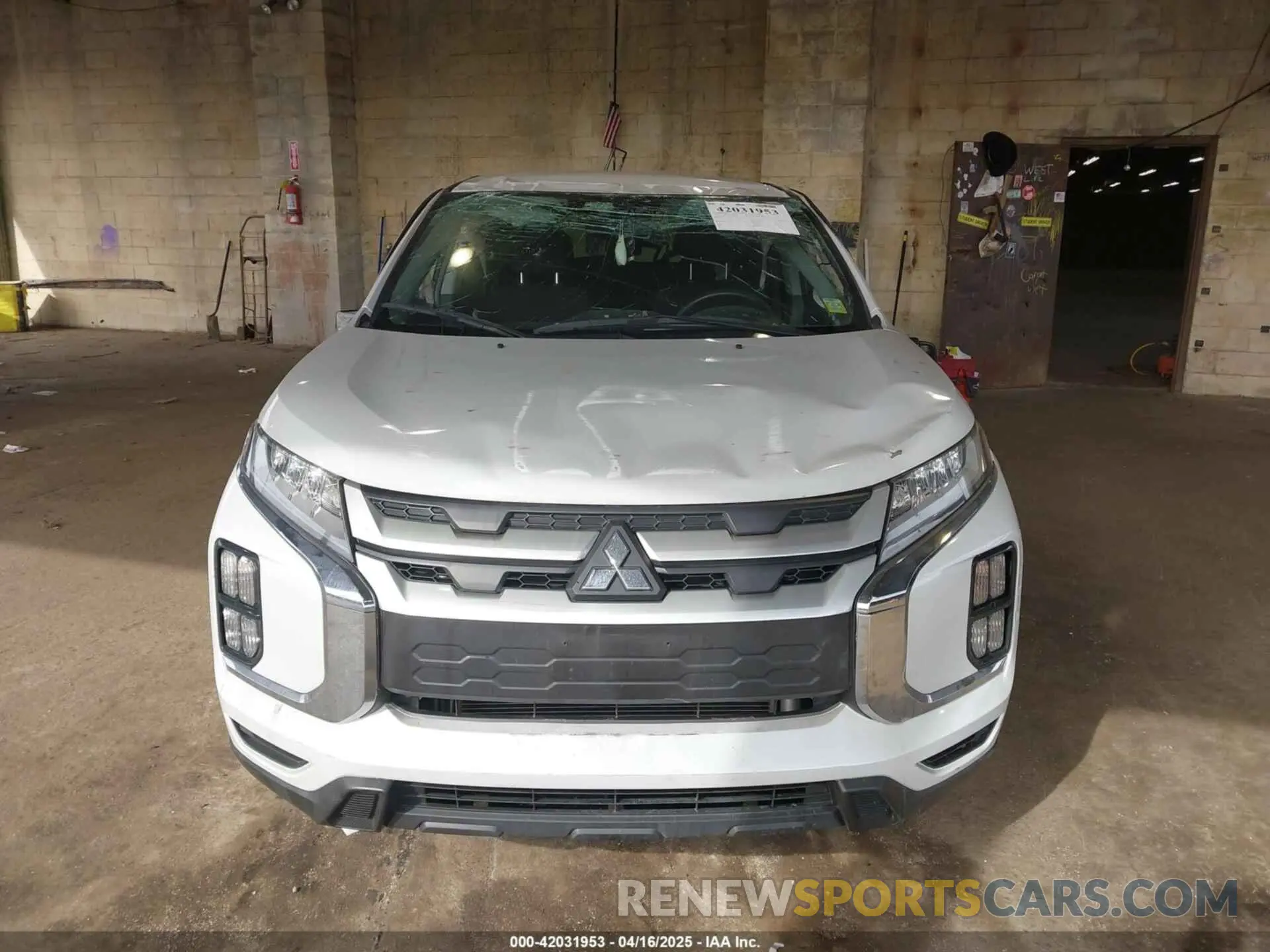 12 Photograph of a damaged car JA4APUAU9NU002722 MITSUBISHI OUTLANDER SPORT 2022