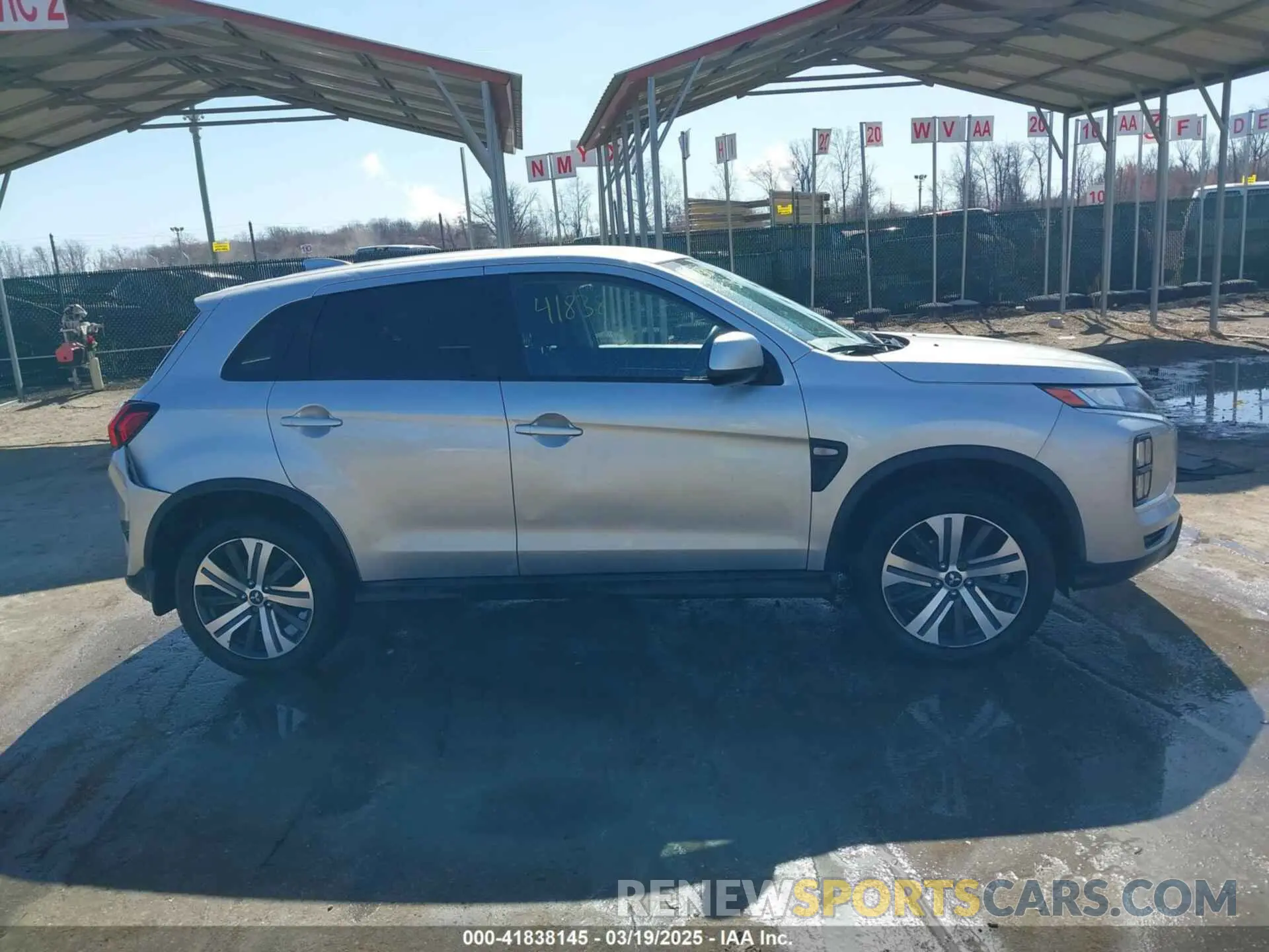 13 Photograph of a damaged car JA4APUAUXNU012367 MITSUBISHI OUTLANDER SPORT 2022