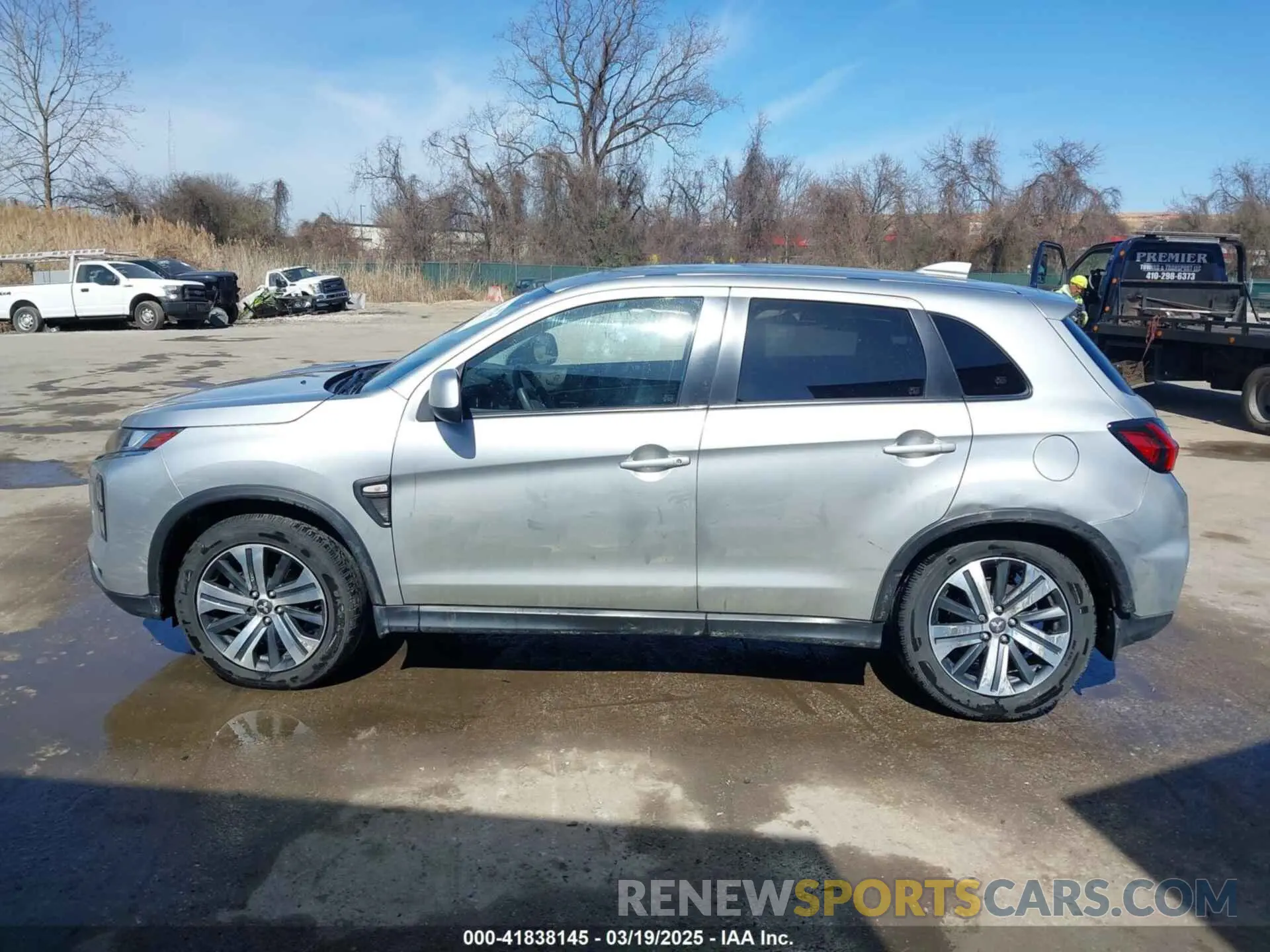 14 Photograph of a damaged car JA4APUAUXNU012367 MITSUBISHI OUTLANDER SPORT 2022