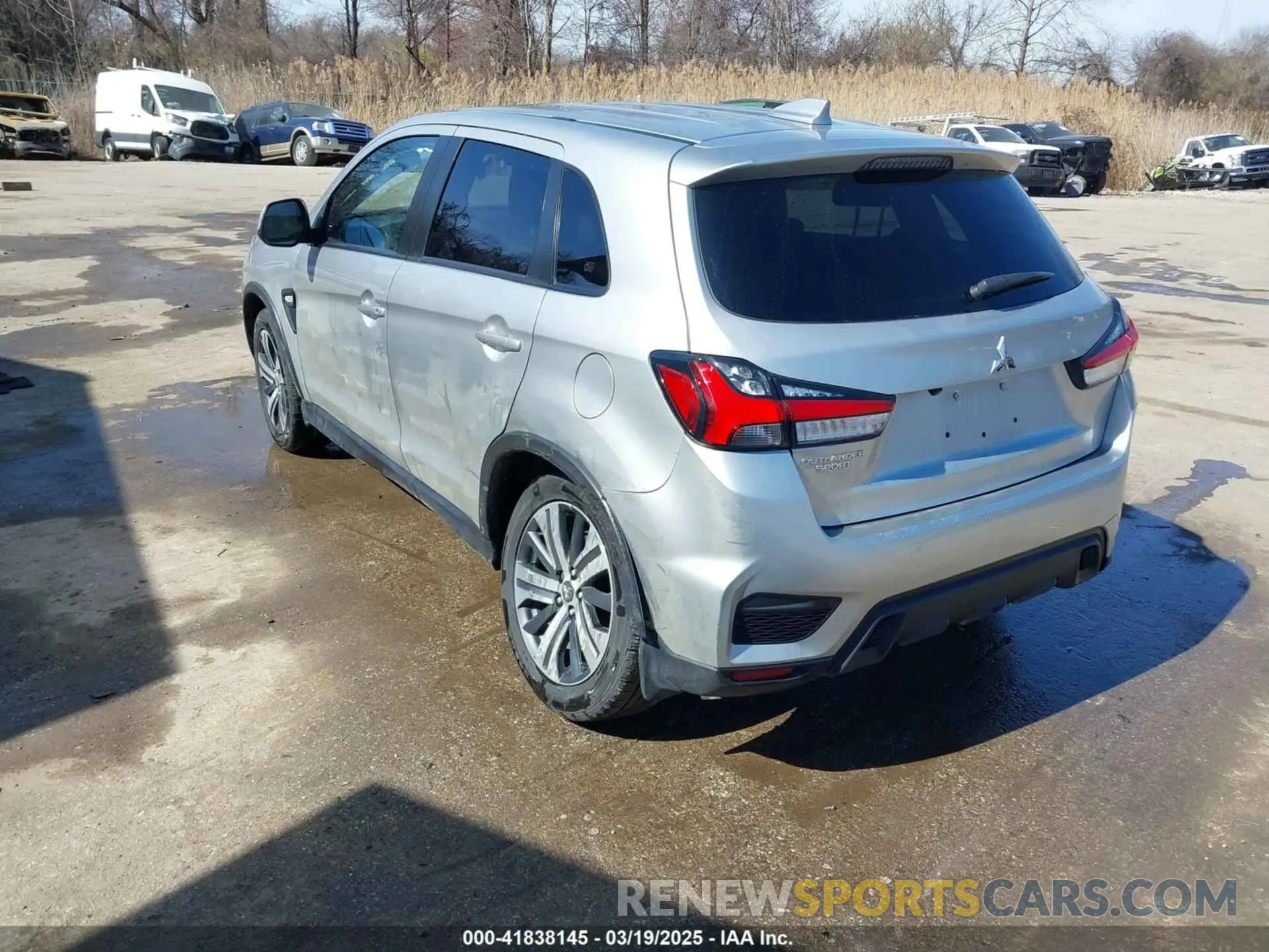 3 Photograph of a damaged car JA4APUAUXNU012367 MITSUBISHI OUTLANDER SPORT 2022