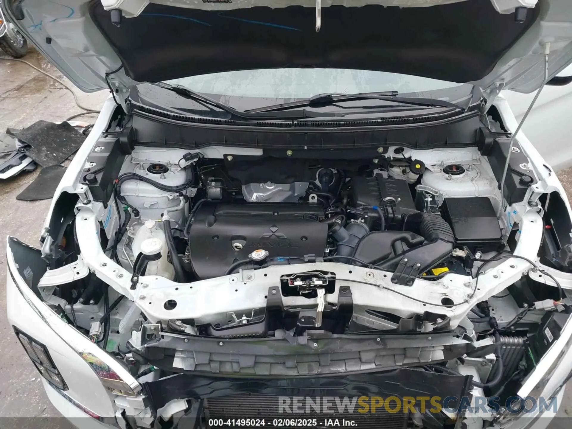 10 Photograph of a damaged car JA4APUAUXNU016760 MITSUBISHI OUTLANDER SPORT 2022