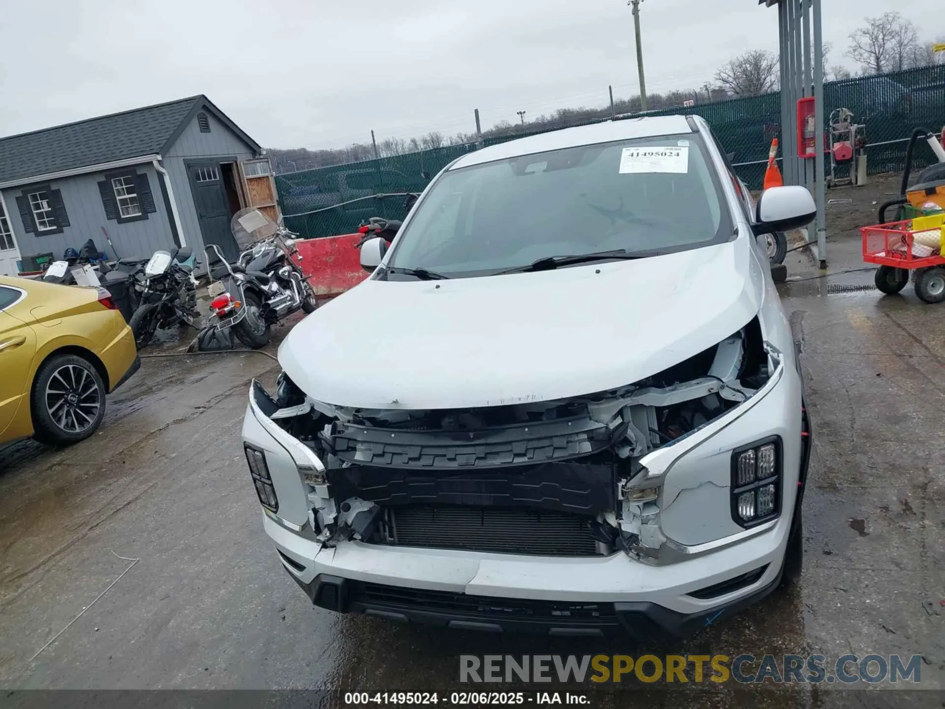 13 Photograph of a damaged car JA4APUAUXNU016760 MITSUBISHI OUTLANDER SPORT 2022