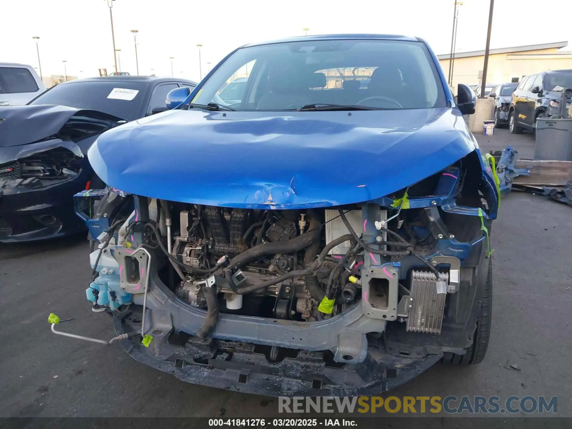13 Photograph of a damaged car JA4APVAU0NU014327 MITSUBISHI OUTLANDER SPORT 2022