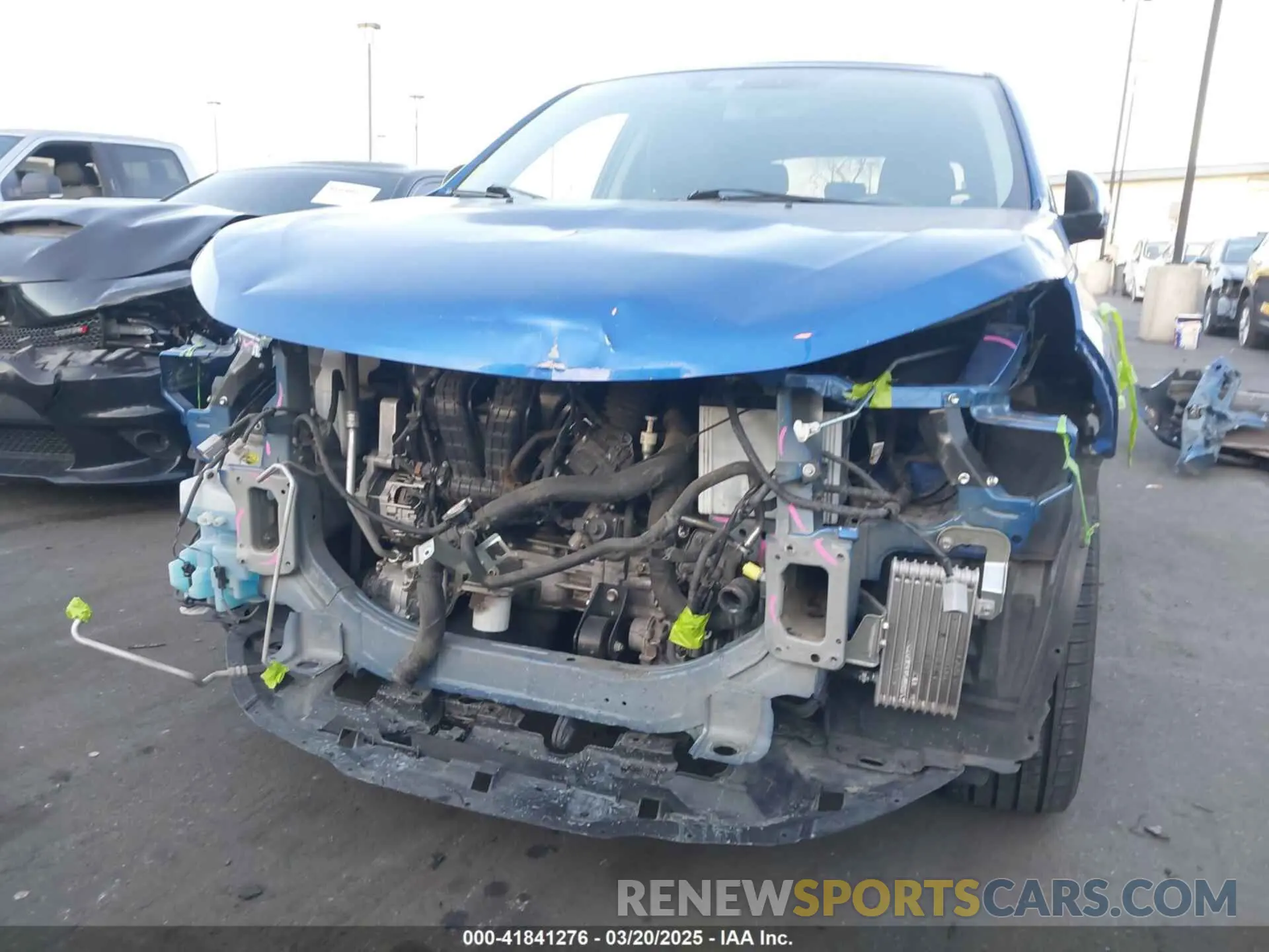 6 Photograph of a damaged car JA4APVAU0NU014327 MITSUBISHI OUTLANDER SPORT 2022