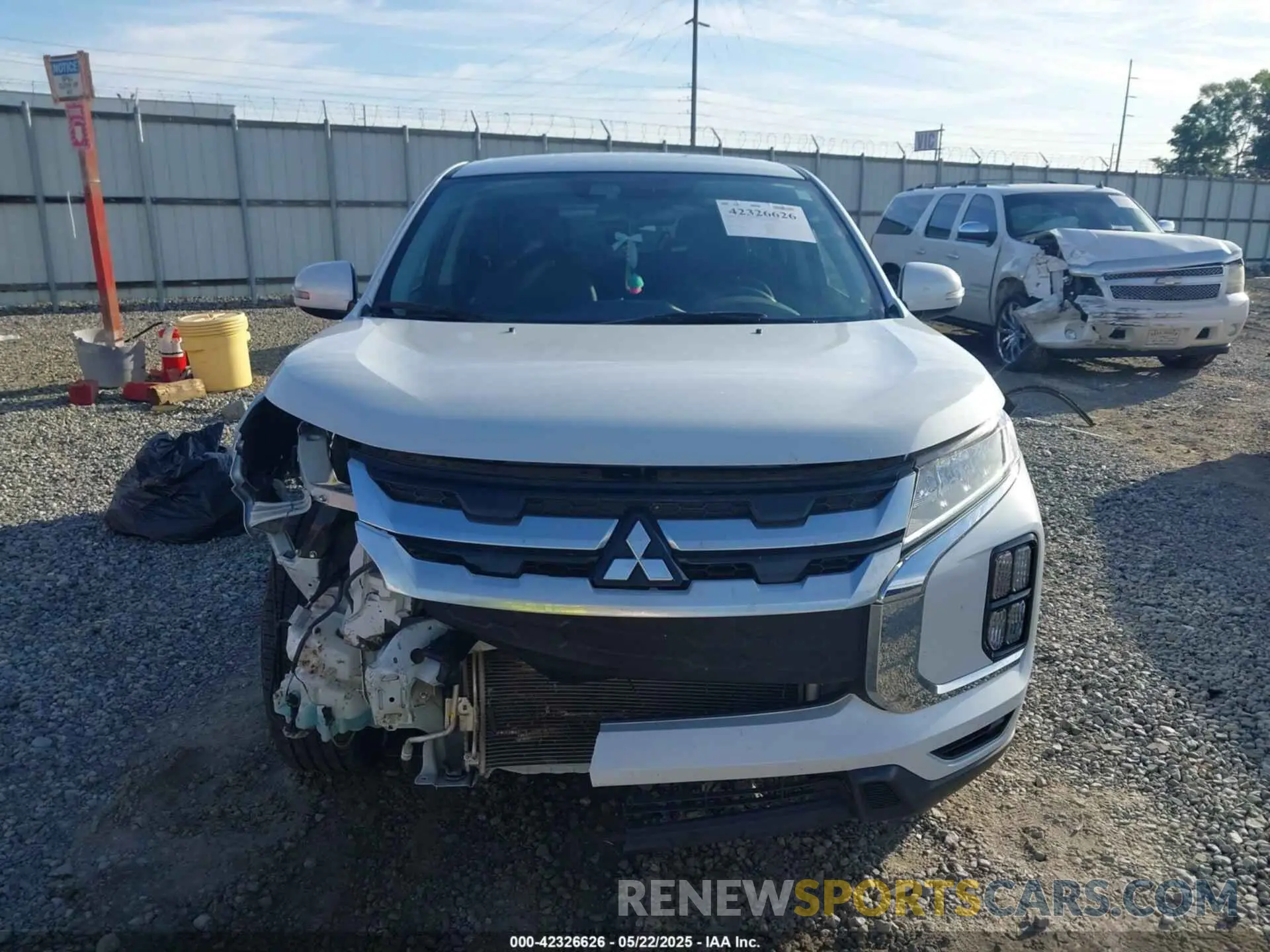 12 Photograph of a damaged car JA4APVAU2NU011803 MITSUBISHI OUTLANDER SPORT 2022