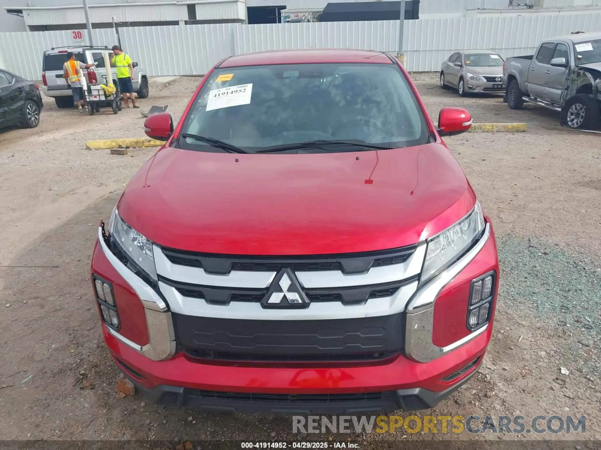 13 Photograph of a damaged car JA4APVAU3NU013172 MITSUBISHI OUTLANDER SPORT 2022