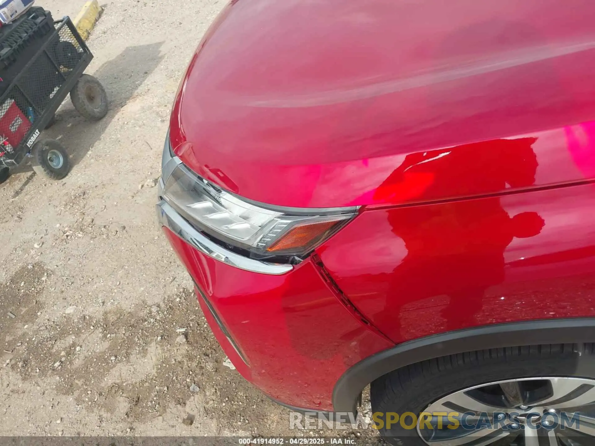 20 Photograph of a damaged car JA4APVAU3NU013172 MITSUBISHI OUTLANDER SPORT 2022