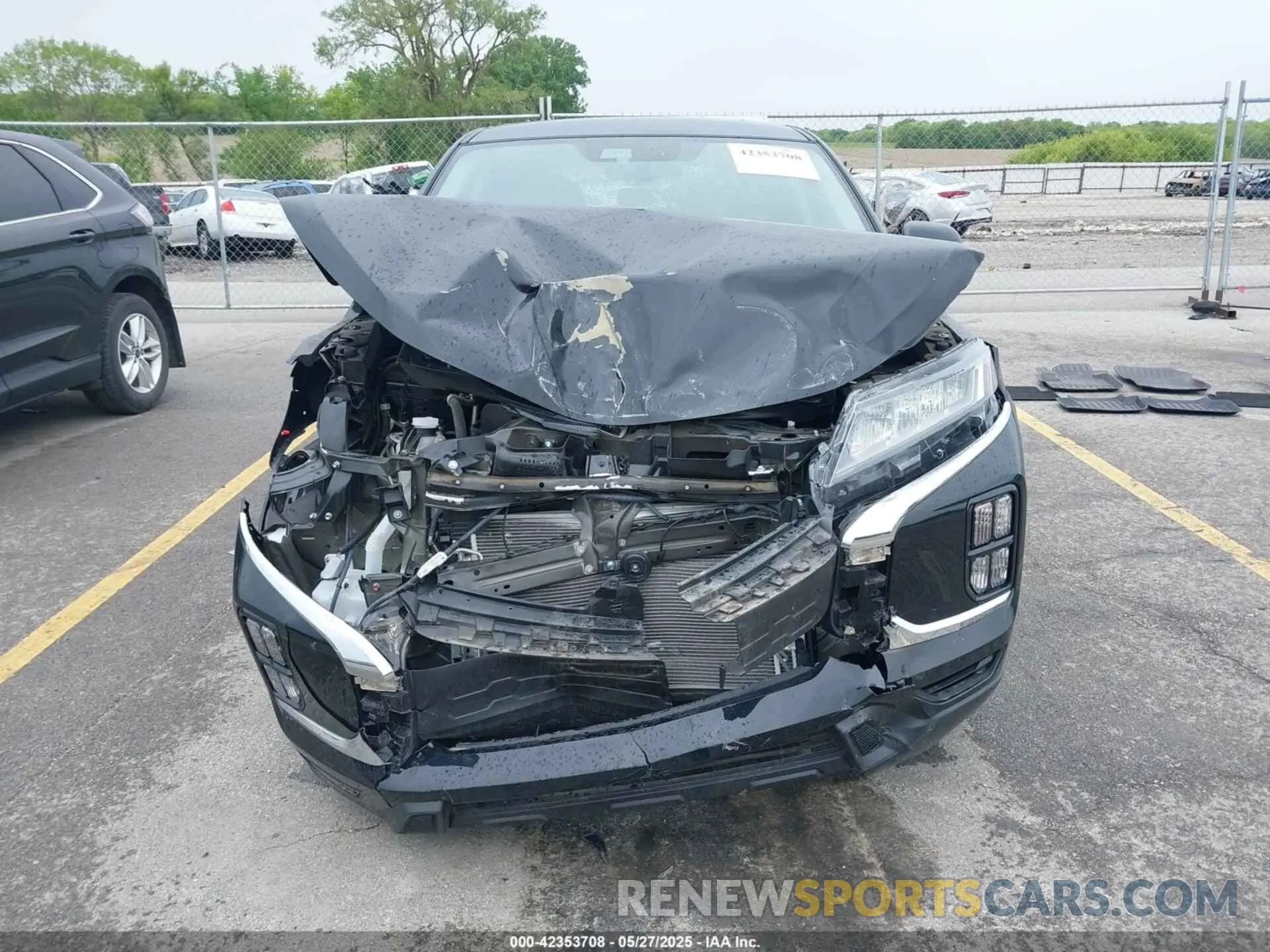 13 Photograph of a damaged car JA4APVAU5NU024481 MITSUBISHI OUTLANDER SPORT 2022