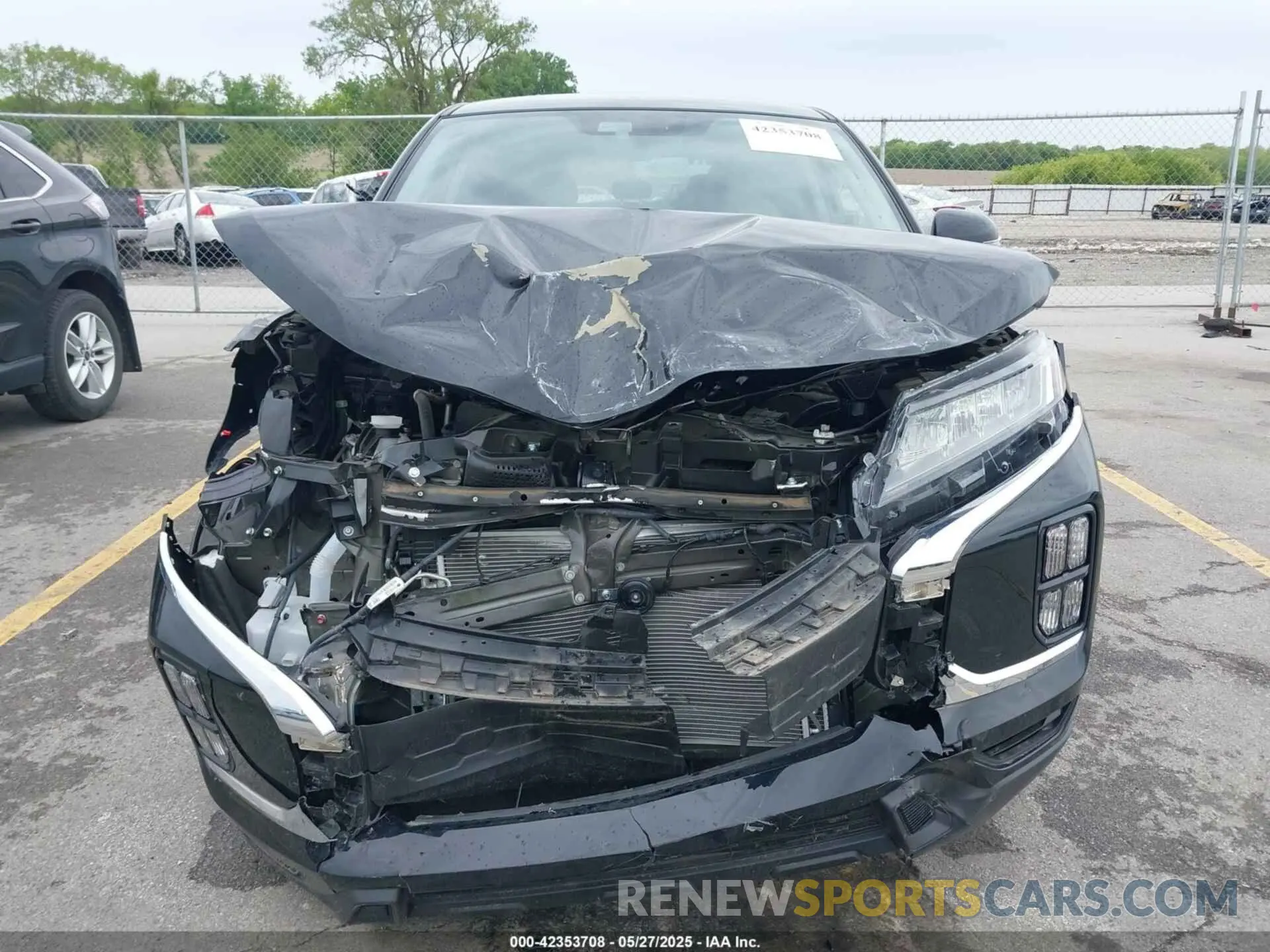 6 Photograph of a damaged car JA4APVAU5NU024481 MITSUBISHI OUTLANDER SPORT 2022