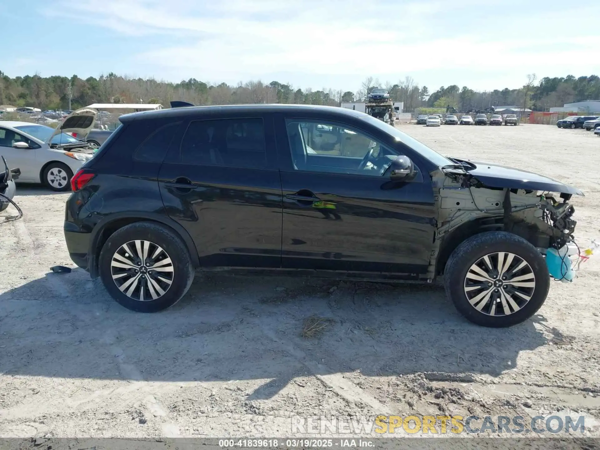 14 Photograph of a damaged car JA4APVAU6NU013439 MITSUBISHI OUTLANDER SPORT 2022
