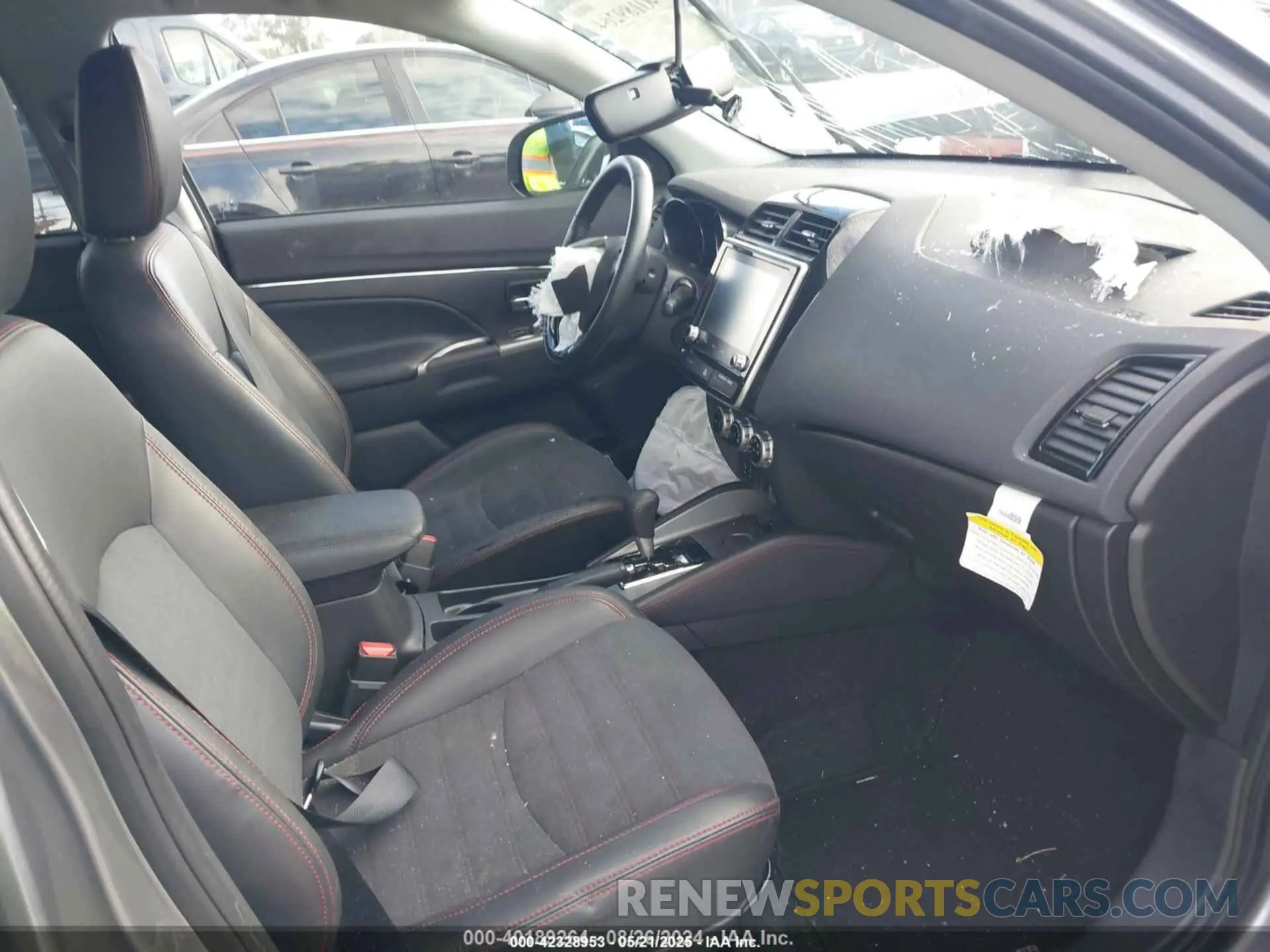 5 Photograph of a damaged car JA4APVAU9NU000233 MITSUBISHI OUTLANDER SPORT 2022