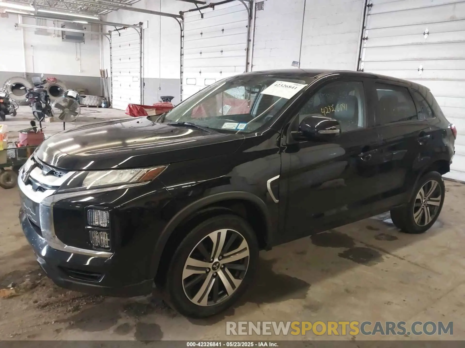2 Photograph of a damaged car JA4APVAU9NU017355 MITSUBISHI OUTLANDER SPORT 2022