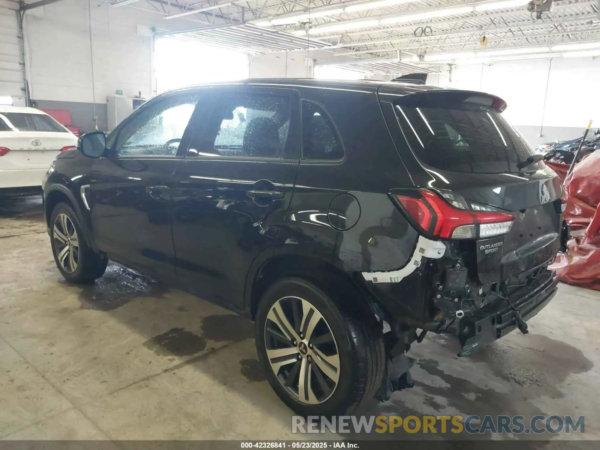 3 Photograph of a damaged car JA4APVAU9NU017355 MITSUBISHI OUTLANDER SPORT 2022