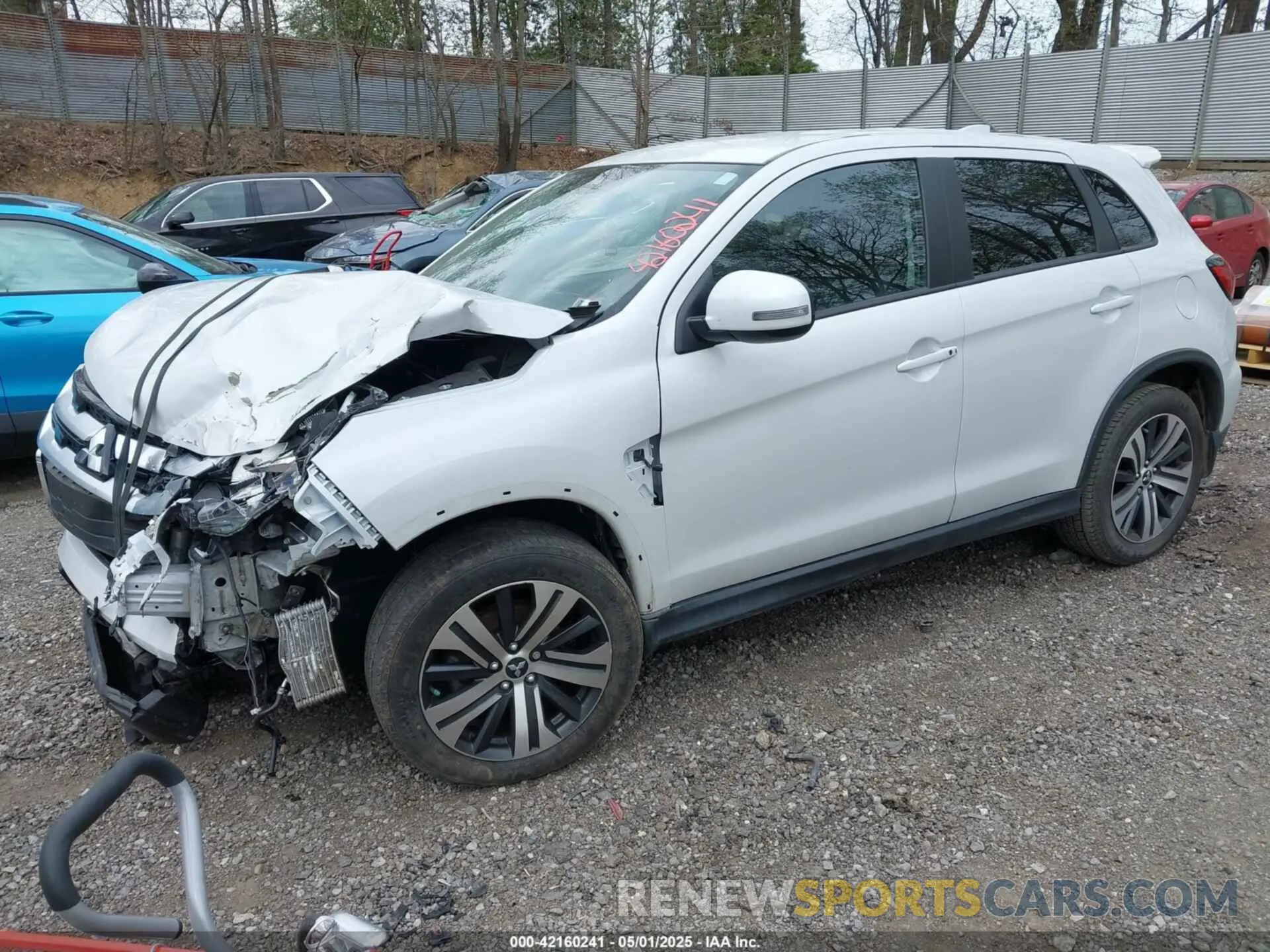 2 Photograph of a damaged car JA4ARUAU0NU001713 MITSUBISHI OUTLANDER SPORT 2022