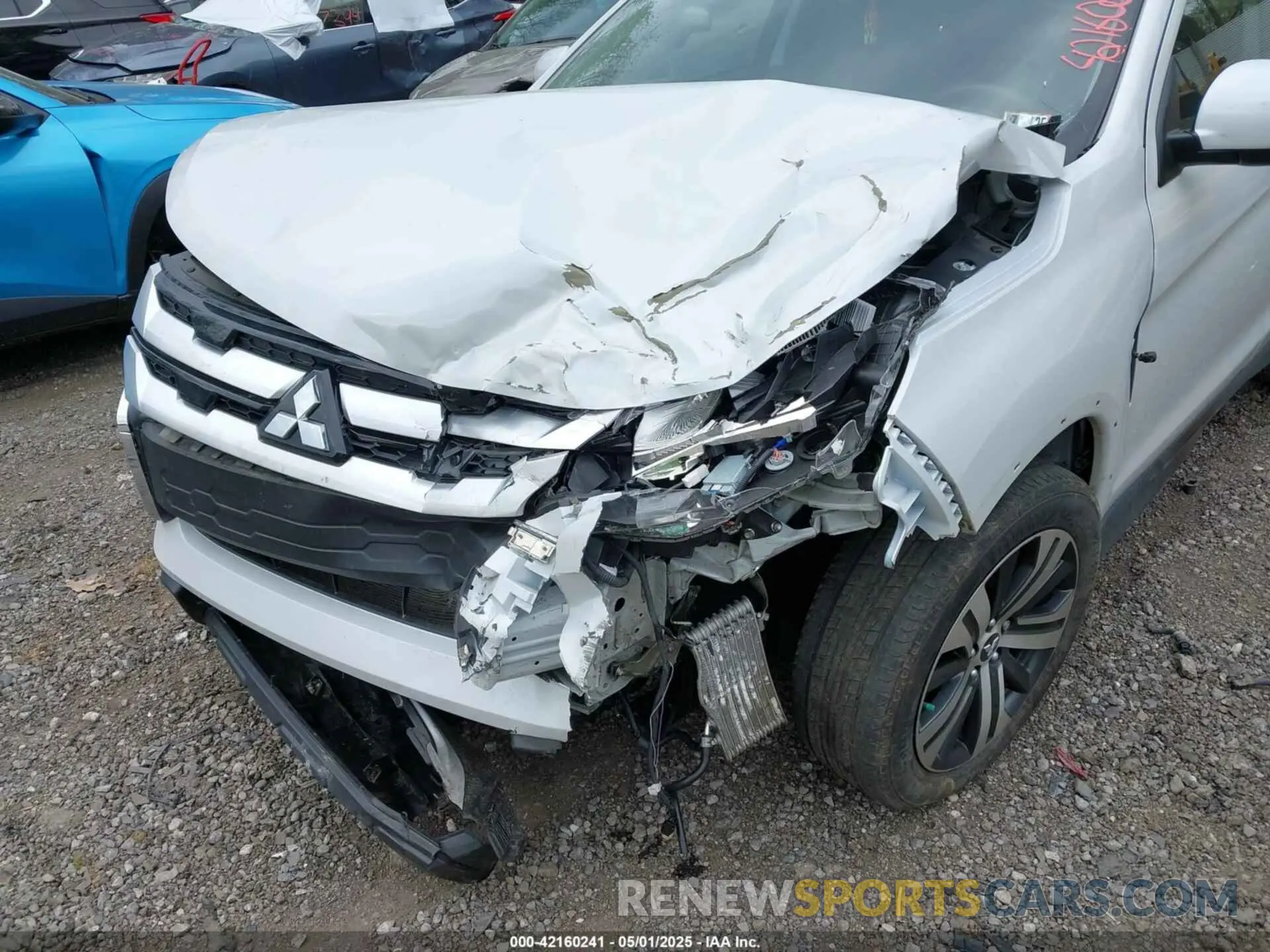 6 Photograph of a damaged car JA4ARUAU0NU001713 MITSUBISHI OUTLANDER SPORT 2022