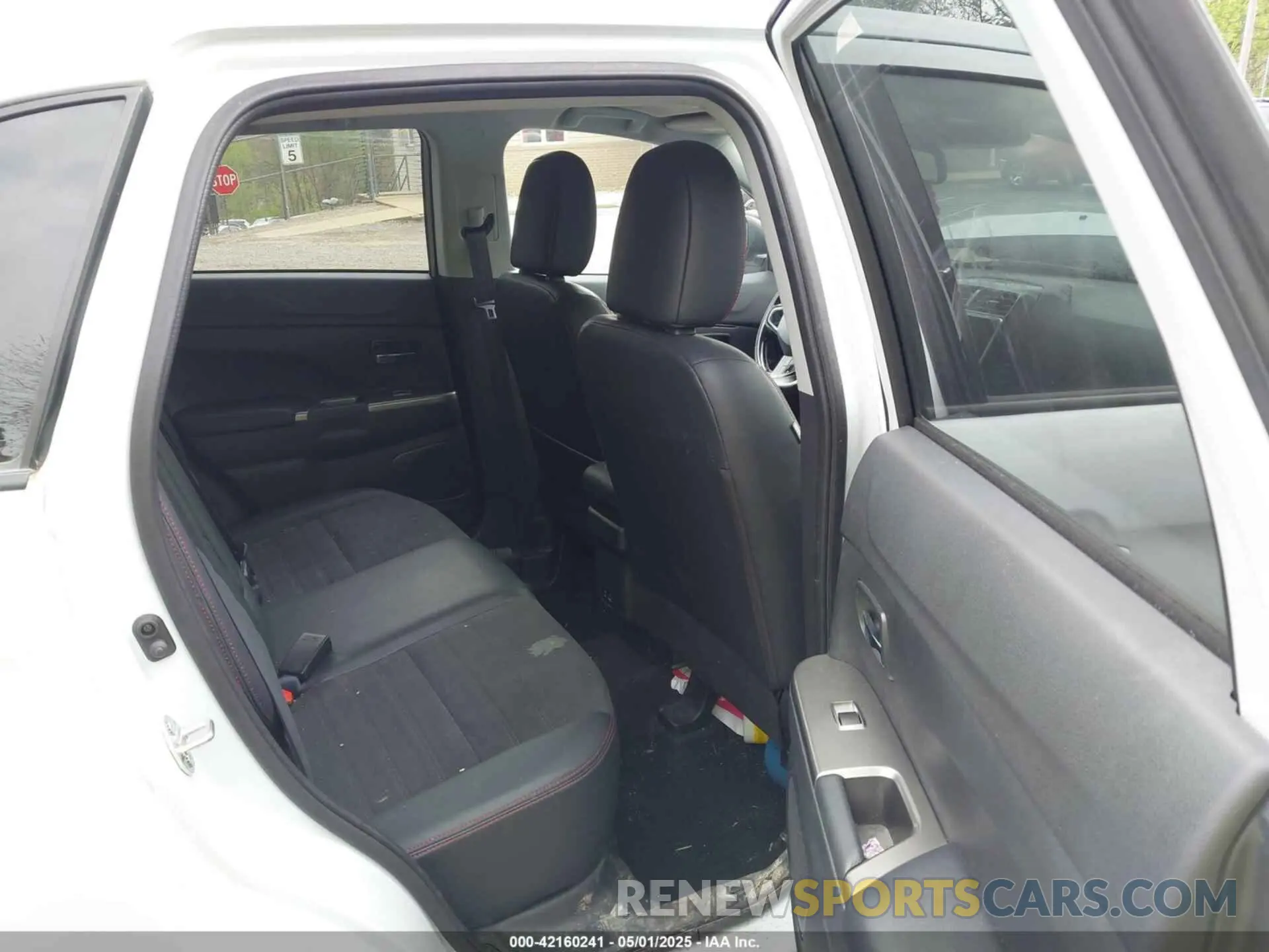 8 Photograph of a damaged car JA4ARUAU0NU001713 MITSUBISHI OUTLANDER SPORT 2022