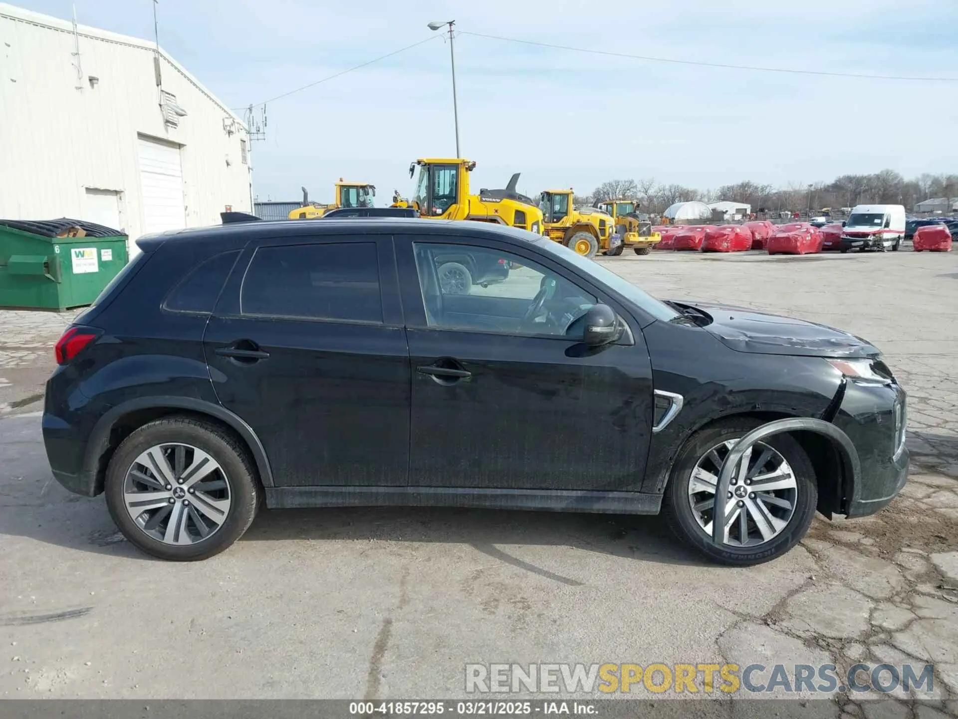 13 Photograph of a damaged car JA4ARUAU0NU008029 MITSUBISHI OUTLANDER SPORT 2022