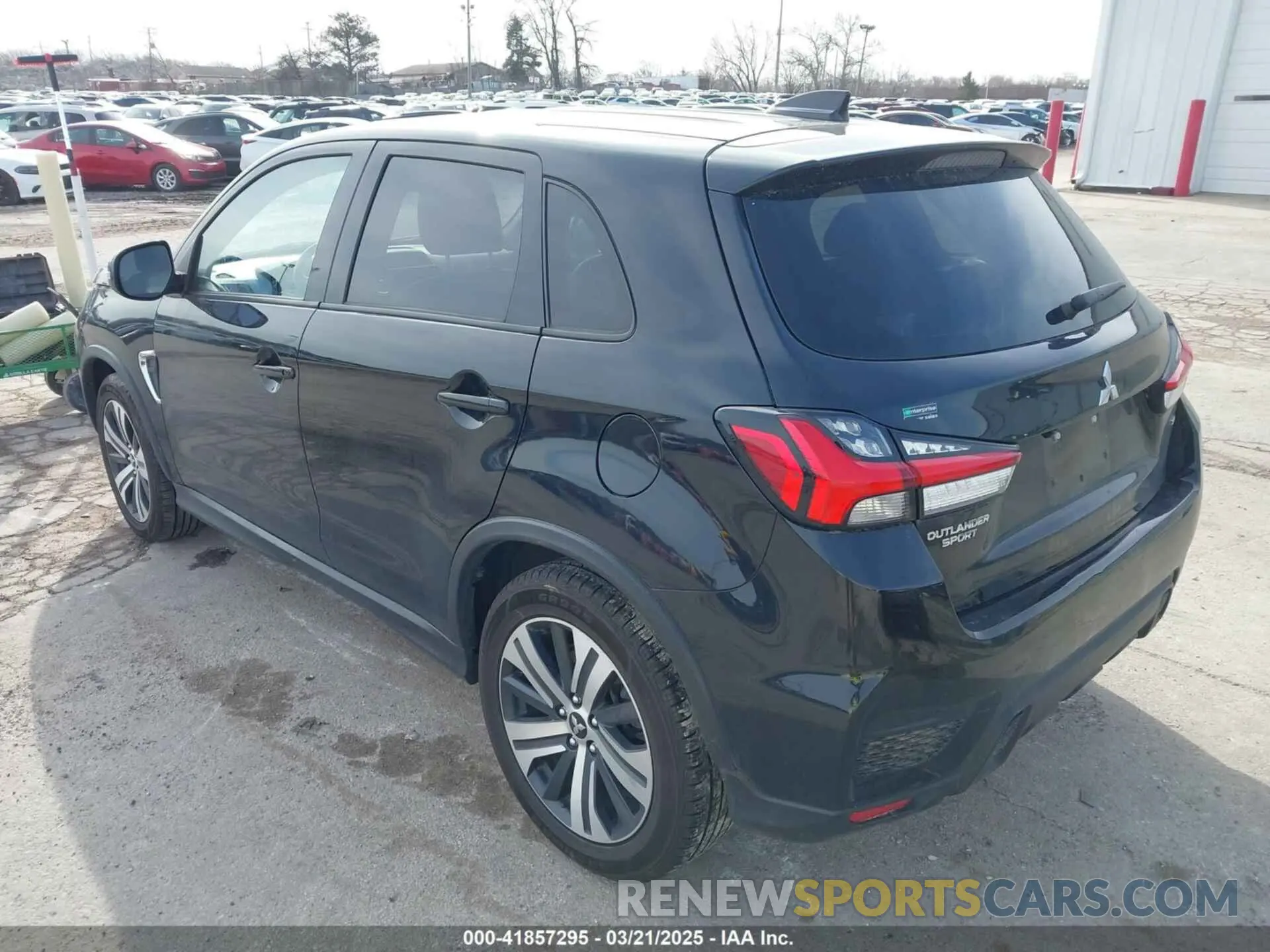 3 Photograph of a damaged car JA4ARUAU0NU008029 MITSUBISHI OUTLANDER SPORT 2022