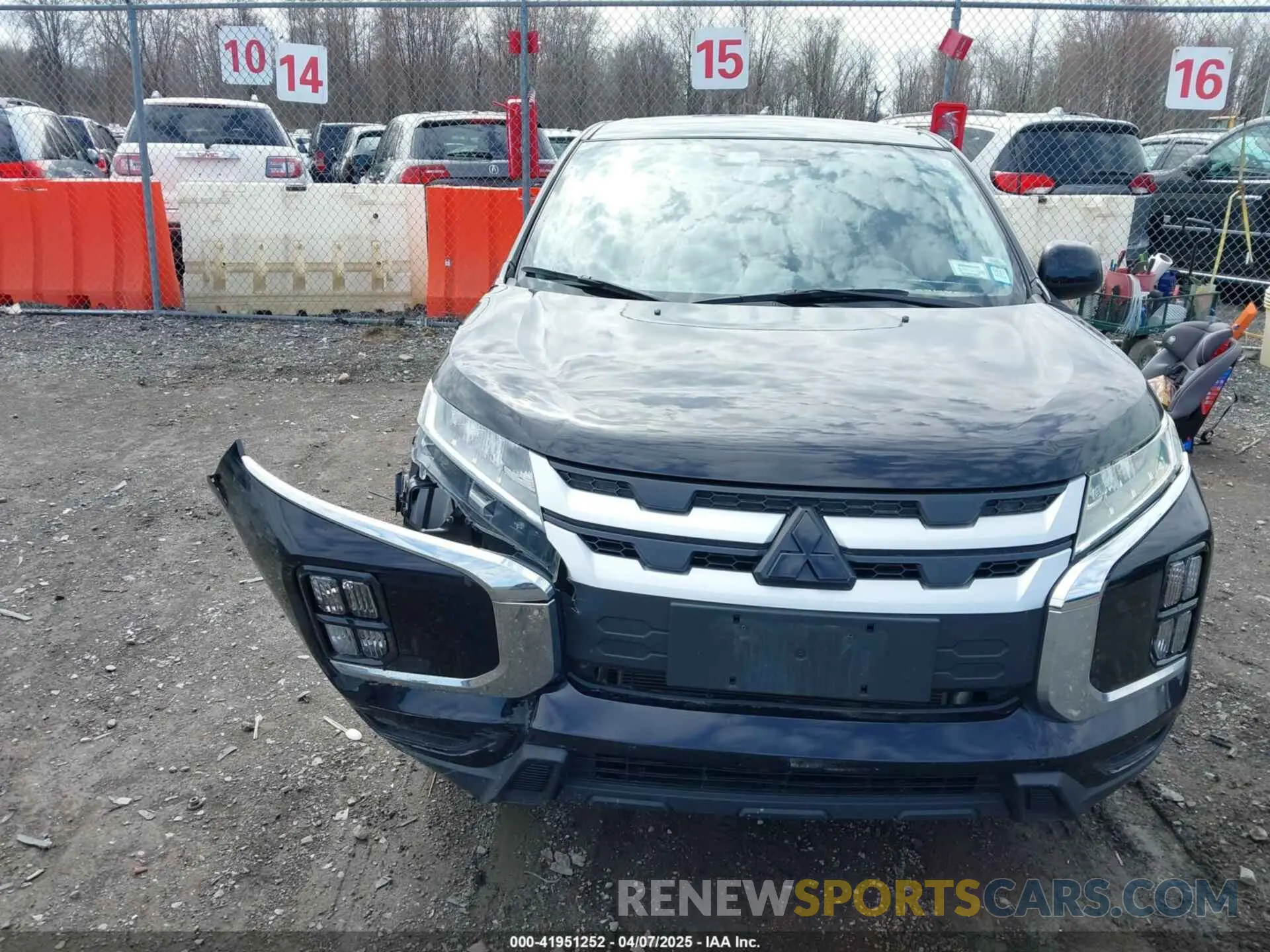 12 Photograph of a damaged car JA4ARUAU2NU006511 MITSUBISHI OUTLANDER SPORT 2022