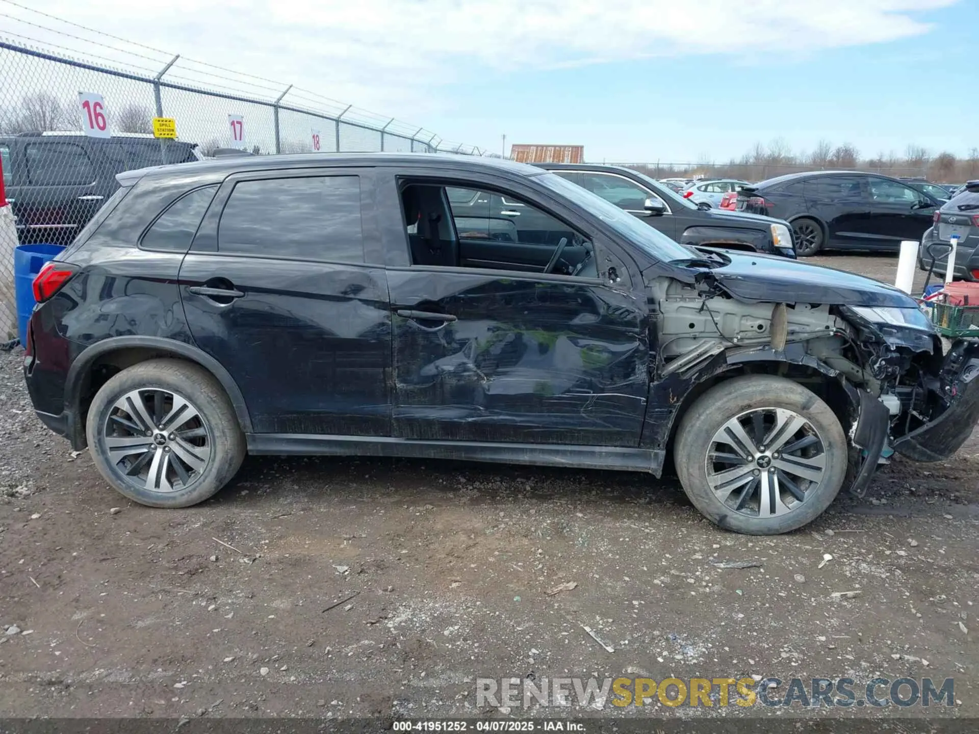 13 Photograph of a damaged car JA4ARUAU2NU006511 MITSUBISHI OUTLANDER SPORT 2022