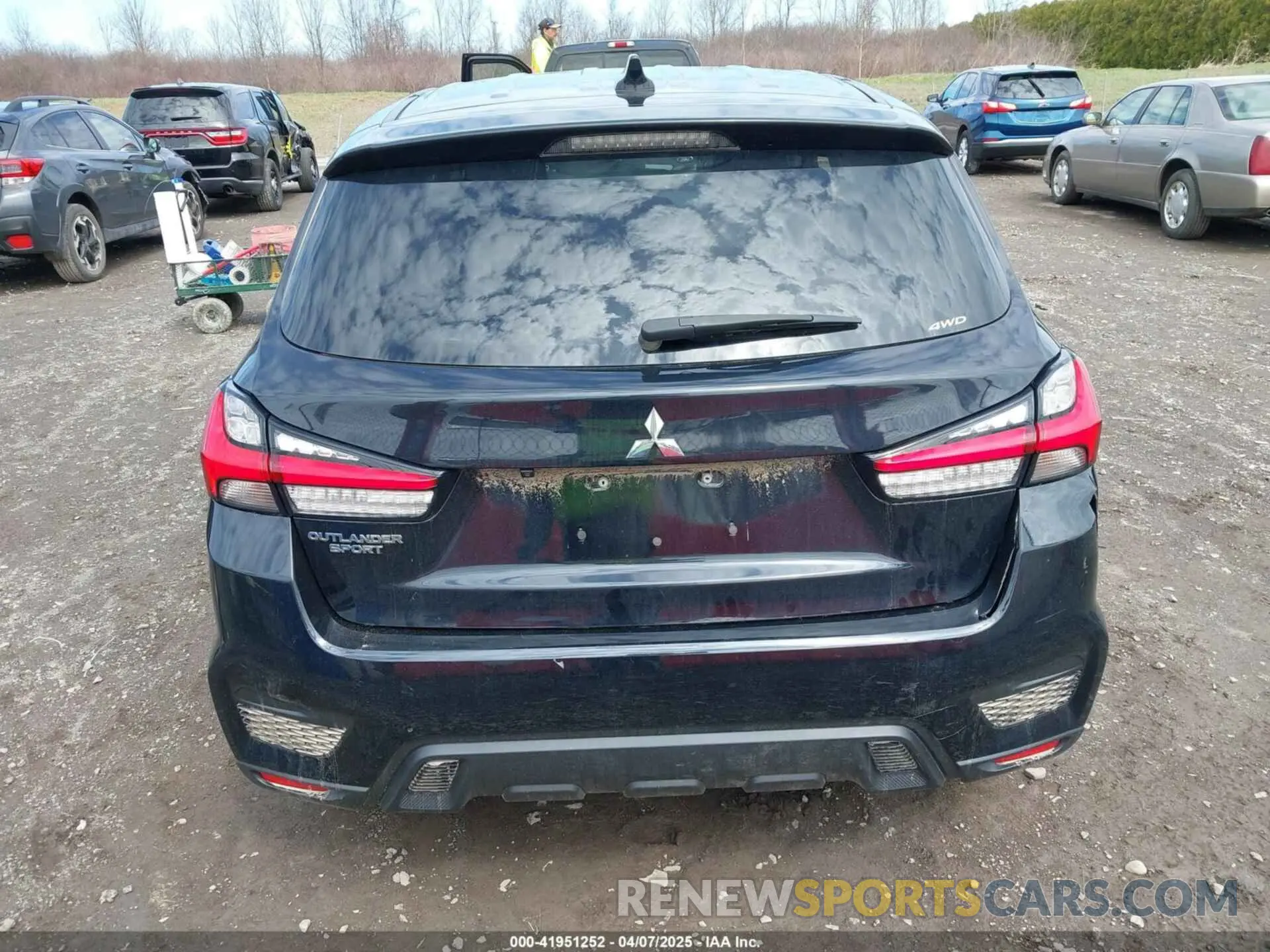 16 Photograph of a damaged car JA4ARUAU2NU006511 MITSUBISHI OUTLANDER SPORT 2022