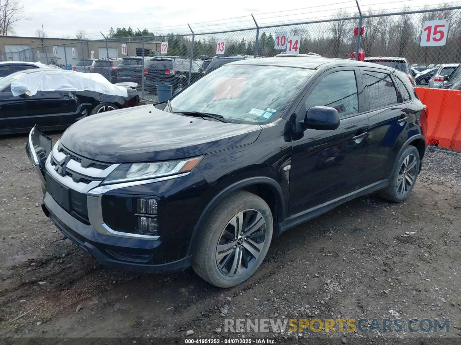 2 Photograph of a damaged car JA4ARUAU2NU006511 MITSUBISHI OUTLANDER SPORT 2022