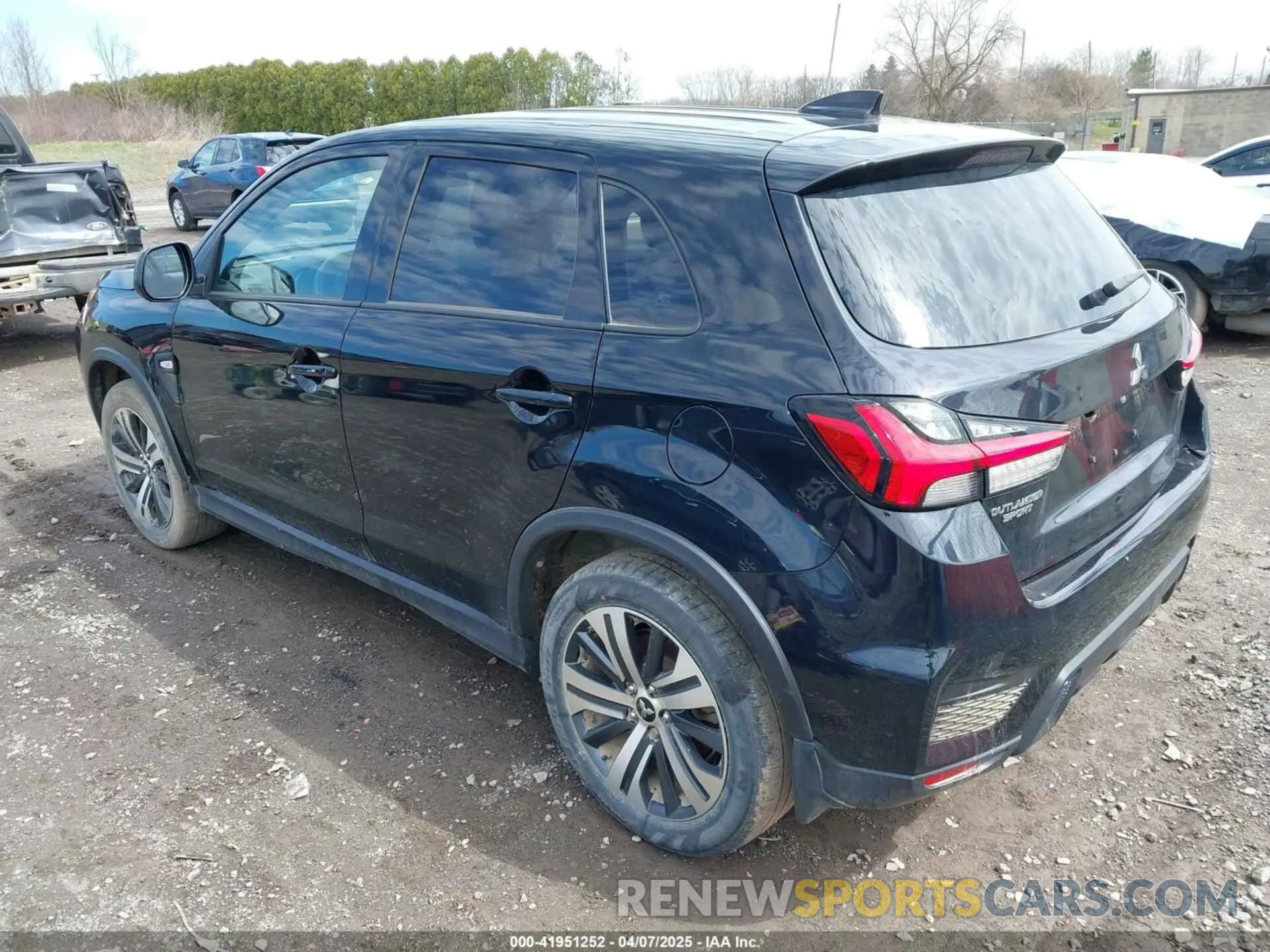 3 Photograph of a damaged car JA4ARUAU2NU006511 MITSUBISHI OUTLANDER SPORT 2022