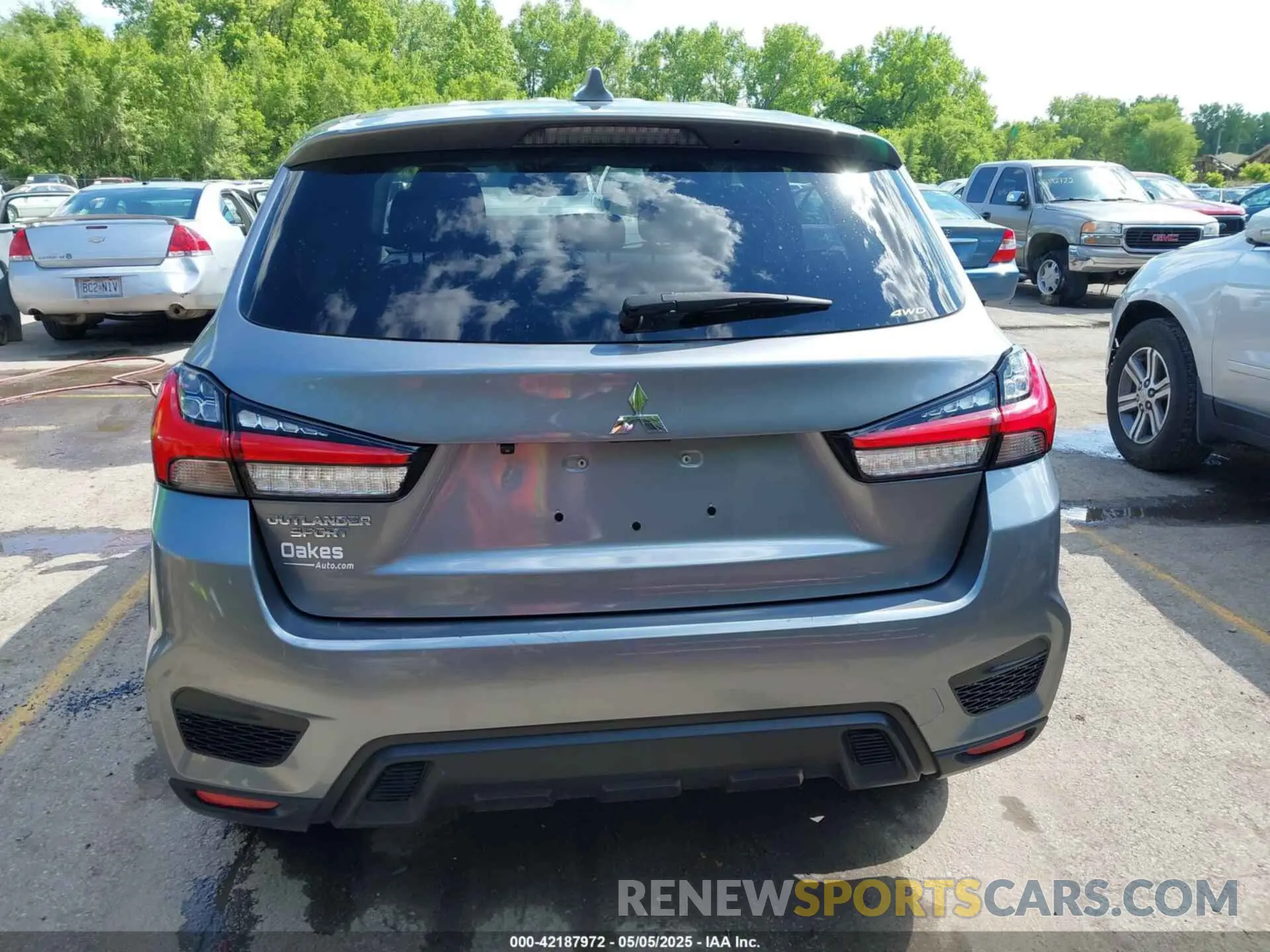 15 Photograph of a damaged car JA4ARUAU2NU019775 MITSUBISHI OUTLANDER SPORT 2022