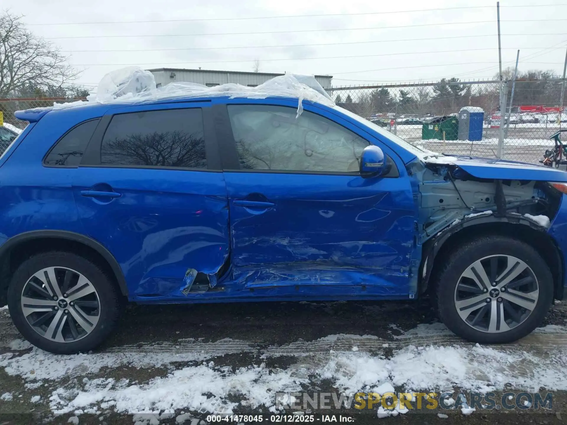 14 Photograph of a damaged car JA4ARUAU3NU010938 MITSUBISHI OUTLANDER SPORT 2022