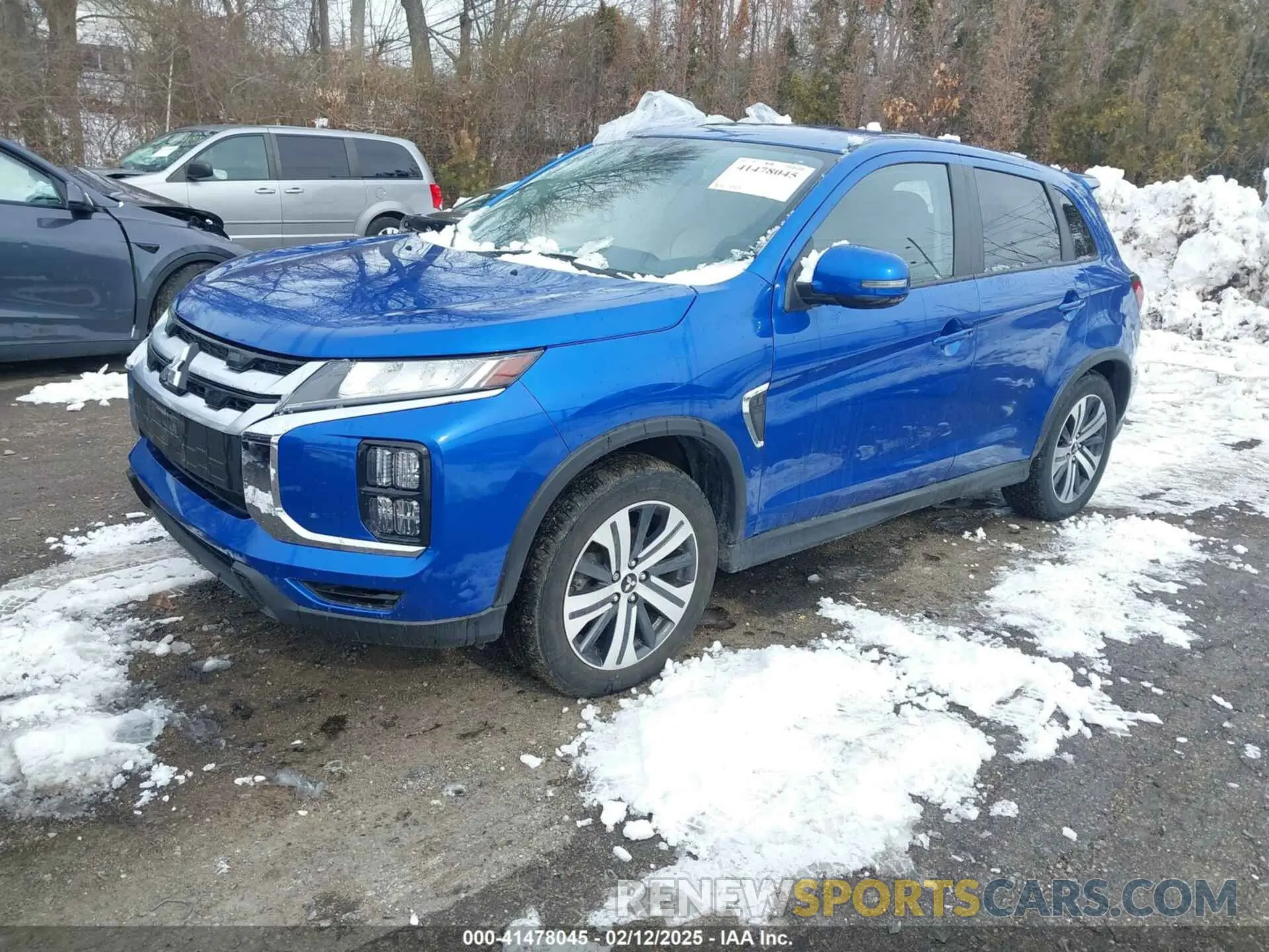 2 Photograph of a damaged car JA4ARUAU3NU010938 MITSUBISHI OUTLANDER SPORT 2022