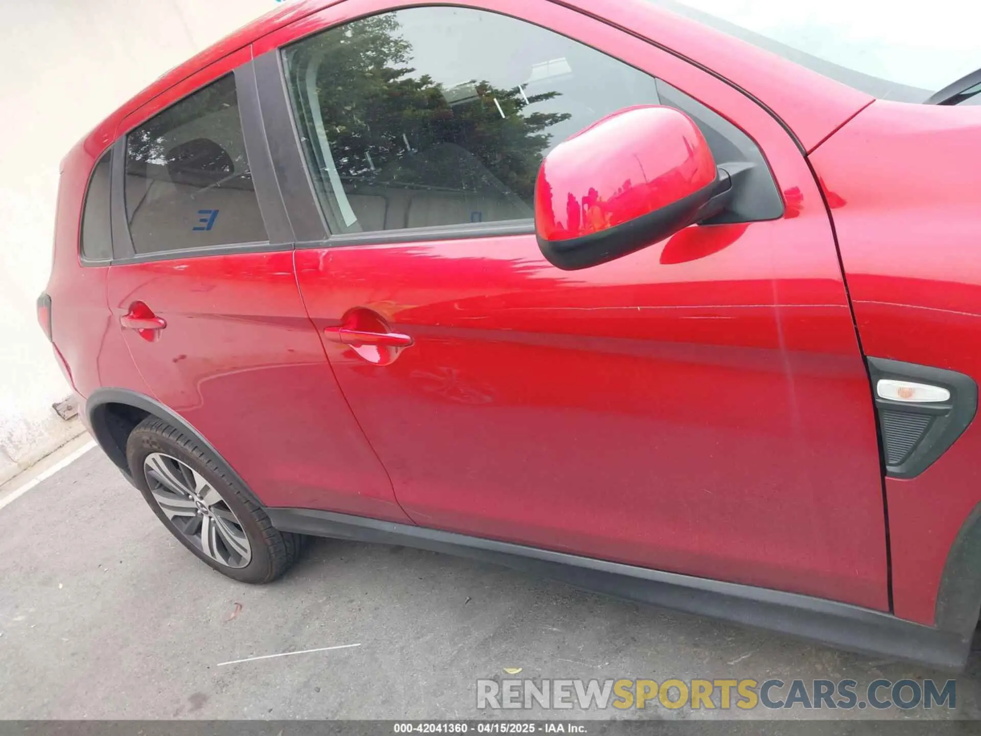 14 Photograph of a damaged car JA4ARUAU6NU021609 MITSUBISHI OUTLANDER SPORT 2022