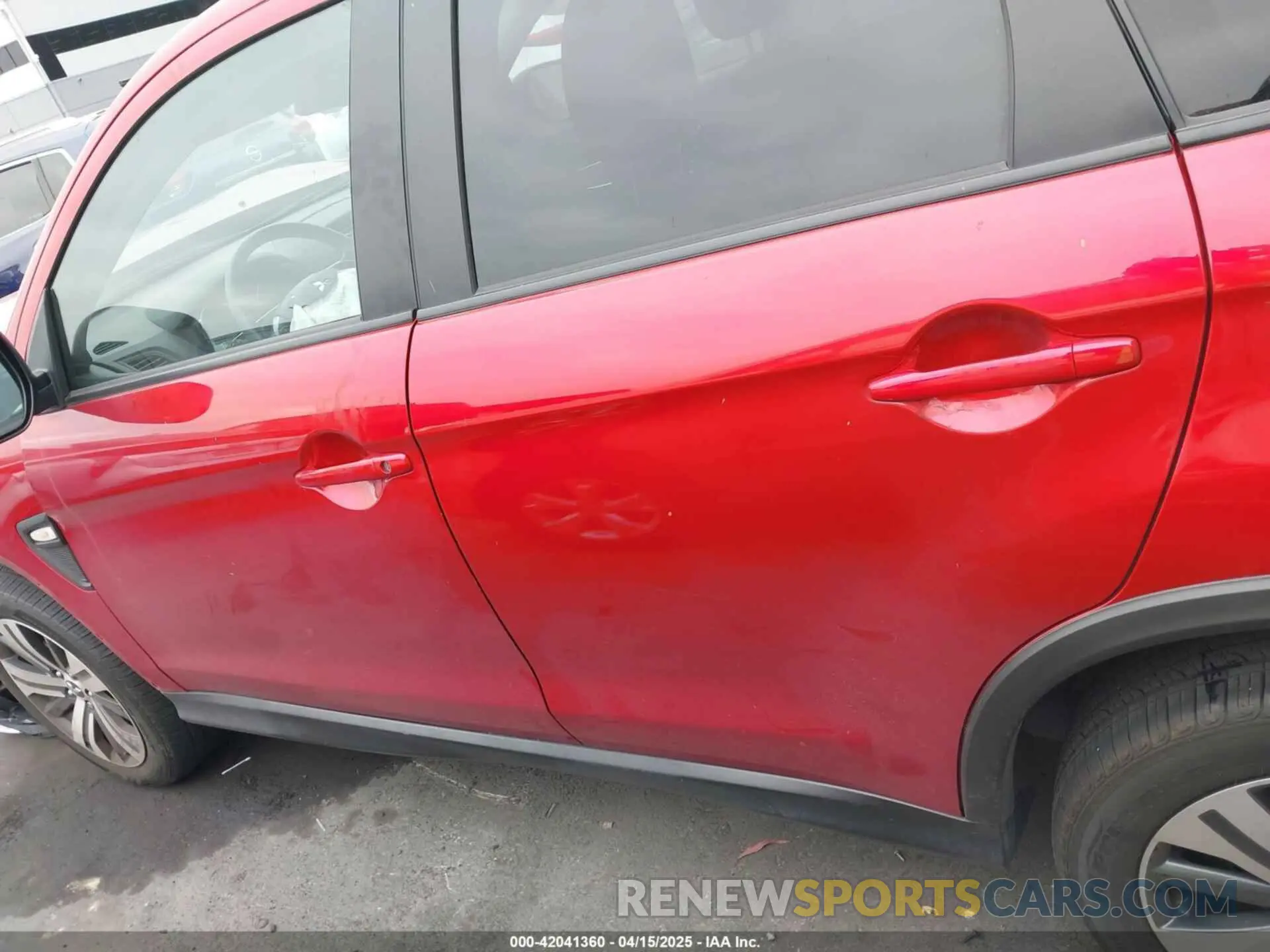 15 Photograph of a damaged car JA4ARUAU6NU021609 MITSUBISHI OUTLANDER SPORT 2022