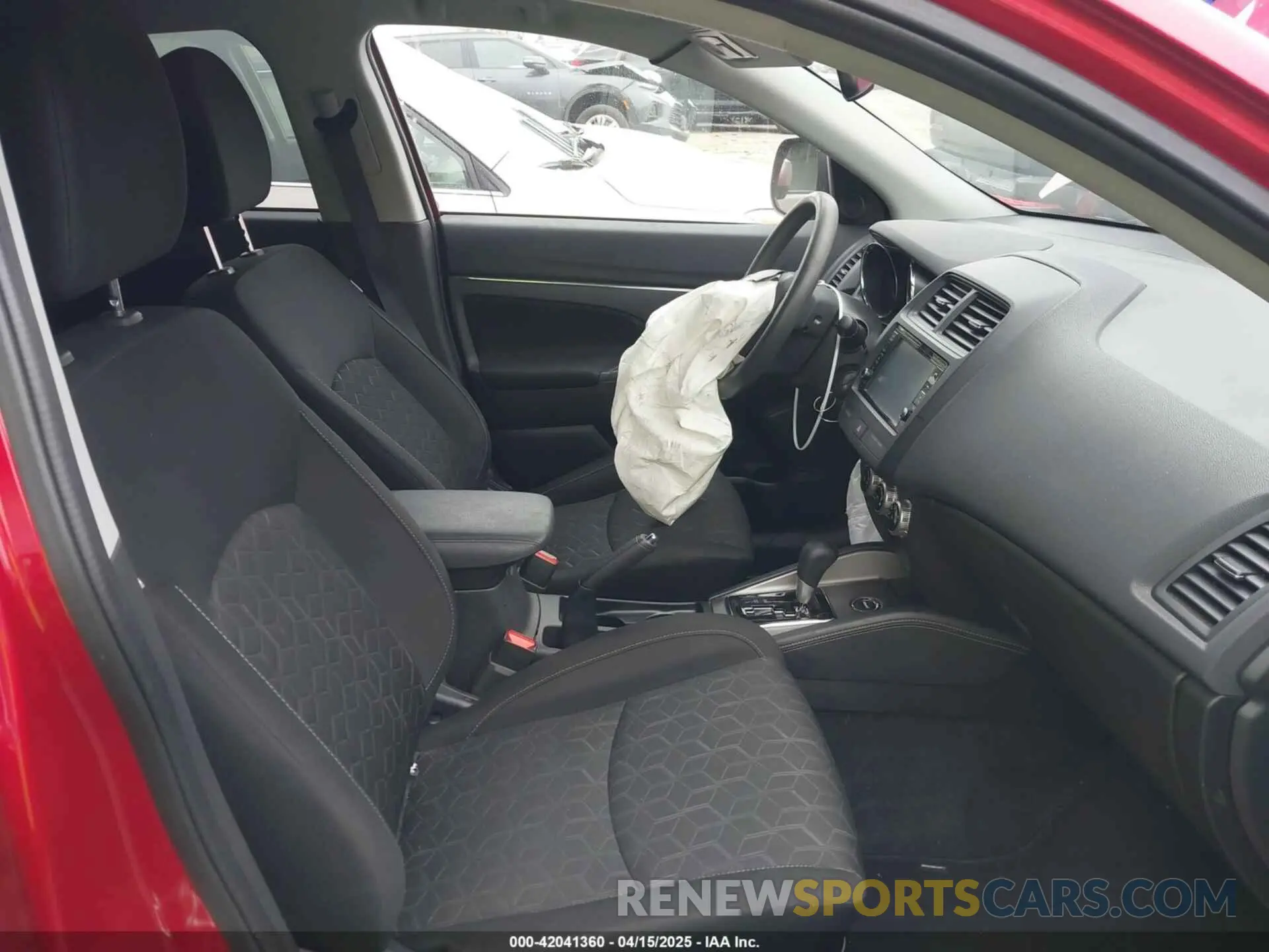 5 Photograph of a damaged car JA4ARUAU6NU021609 MITSUBISHI OUTLANDER SPORT 2022