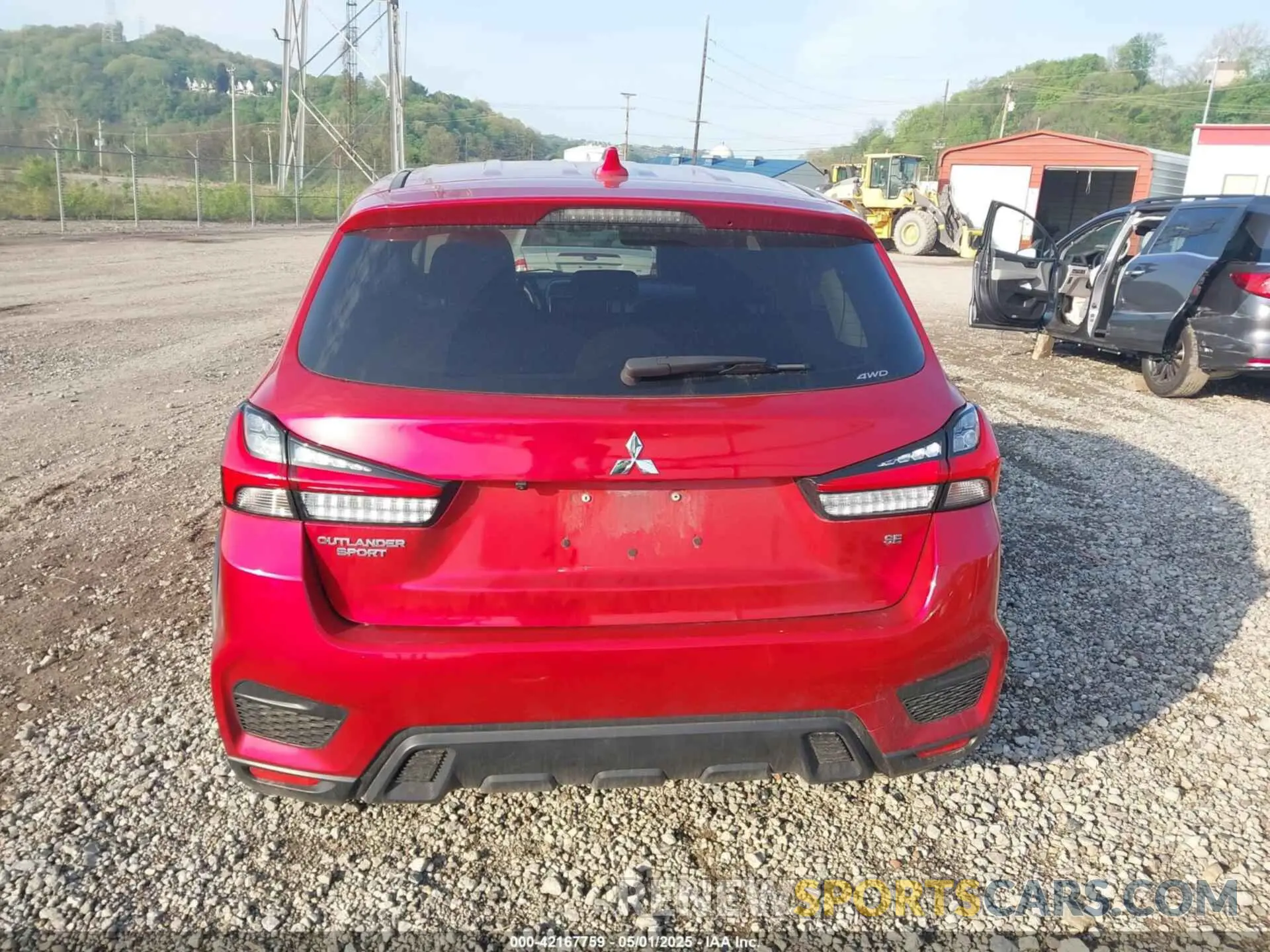 17 Photograph of a damaged car JA4ARUAU9NU003508 MITSUBISHI OUTLANDER SPORT 2022