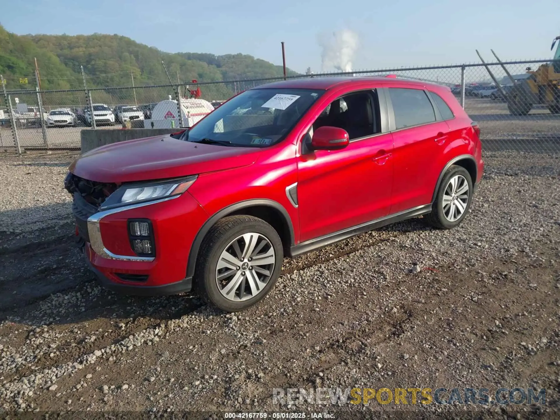 2 Photograph of a damaged car JA4ARUAU9NU003508 MITSUBISHI OUTLANDER SPORT 2022