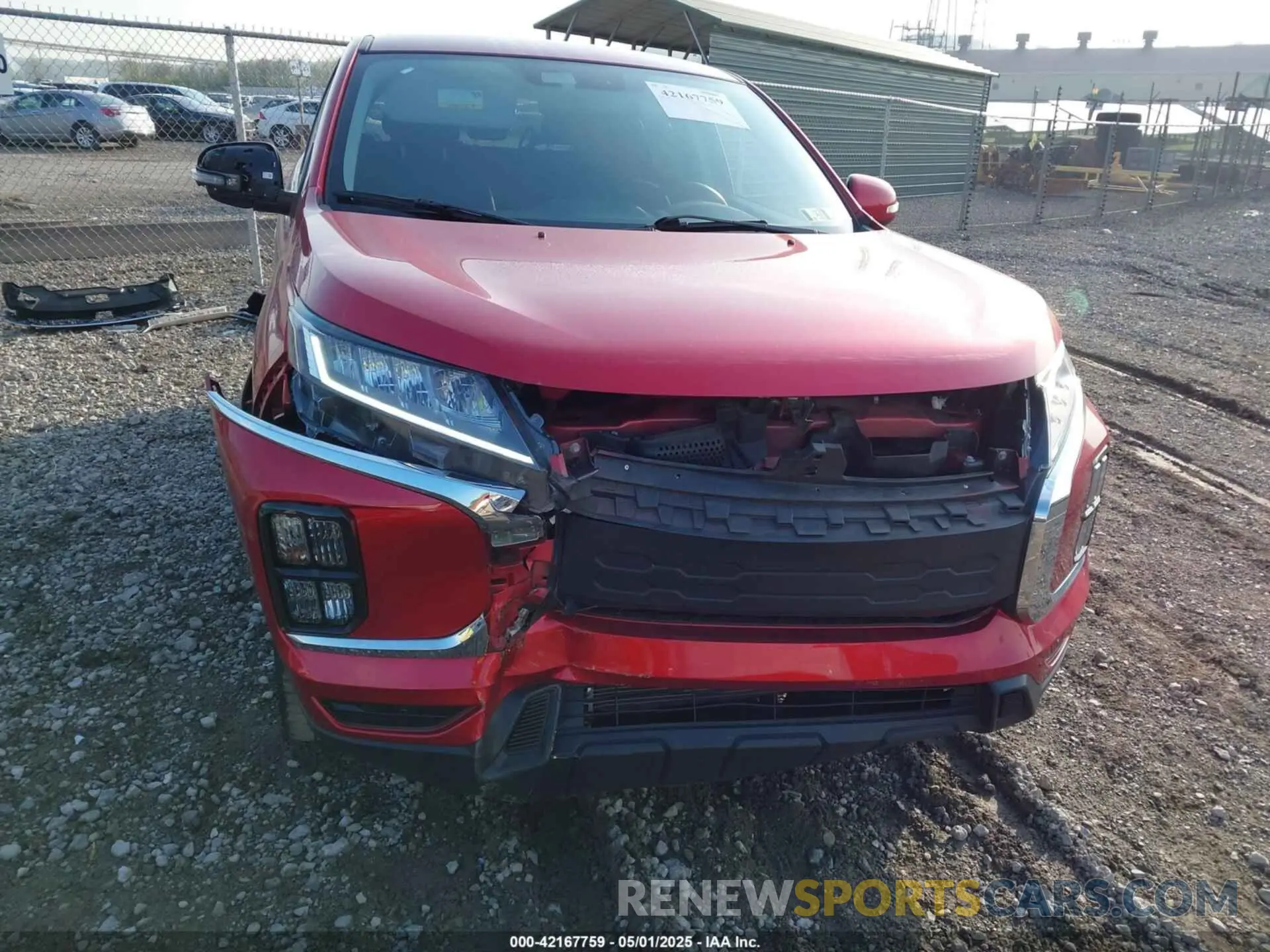 6 Photograph of a damaged car JA4ARUAU9NU003508 MITSUBISHI OUTLANDER SPORT 2022