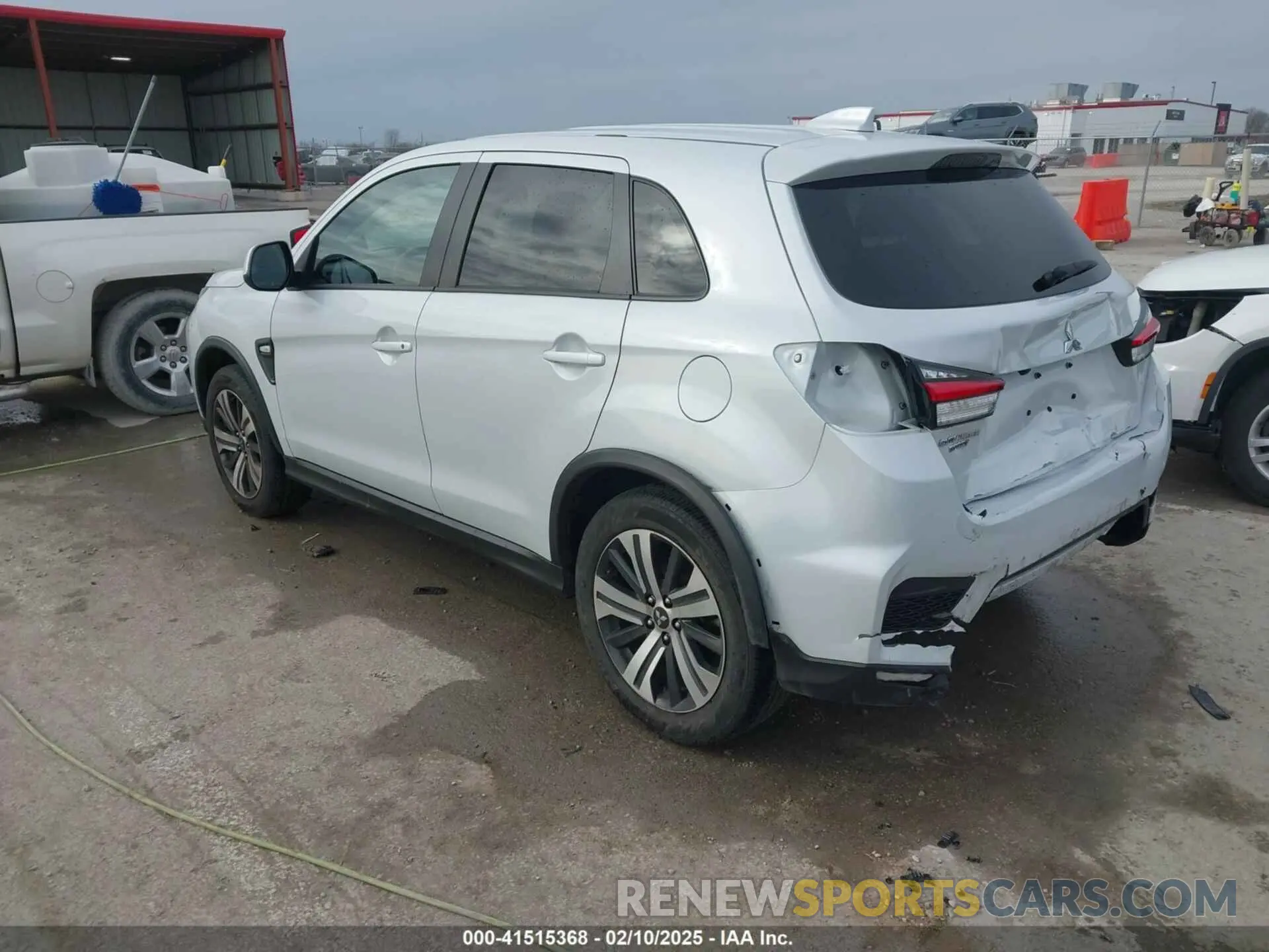 3 Photograph of a damaged car JA4ARUAU0PU004579 MITSUBISHI OUTLANDER SPORT 2023