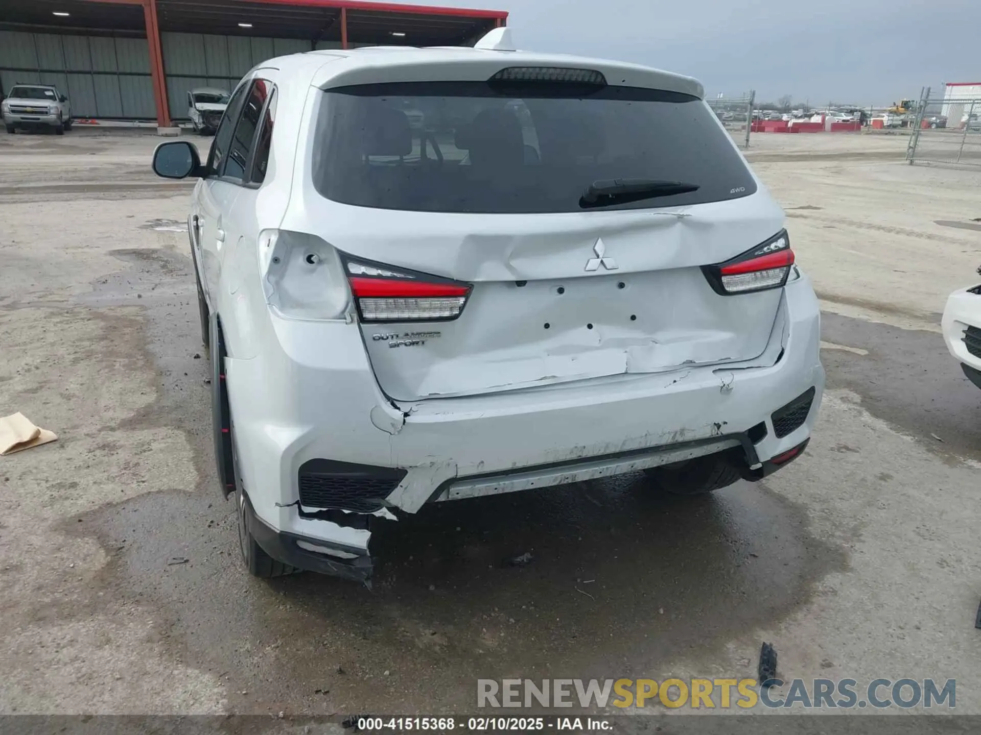 6 Photograph of a damaged car JA4ARUAU0PU004579 MITSUBISHI OUTLANDER SPORT 2023