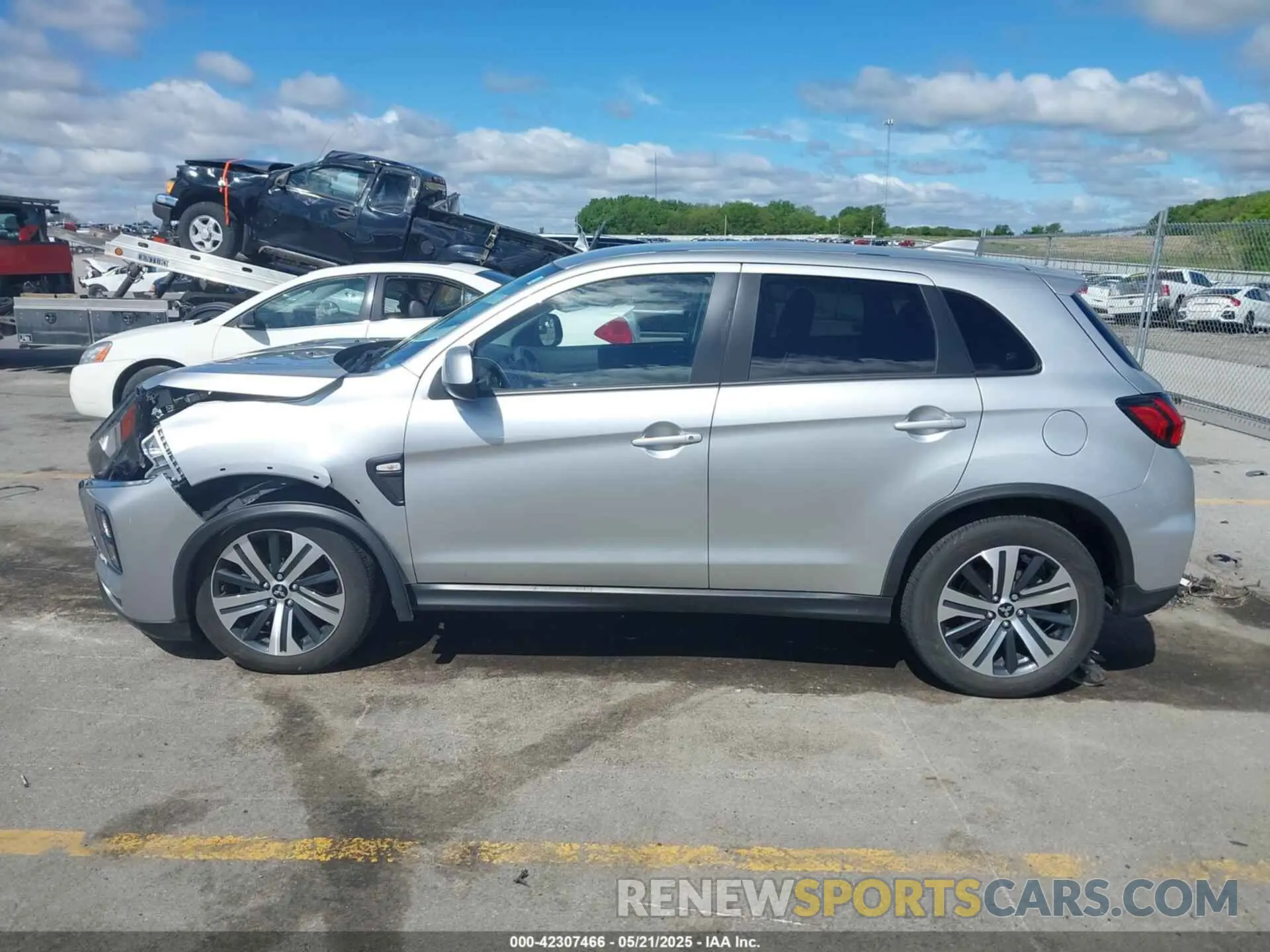 14 Photograph of a damaged car JA4ARUAU0PU011547 MITSUBISHI OUTLANDER SPORT 2023