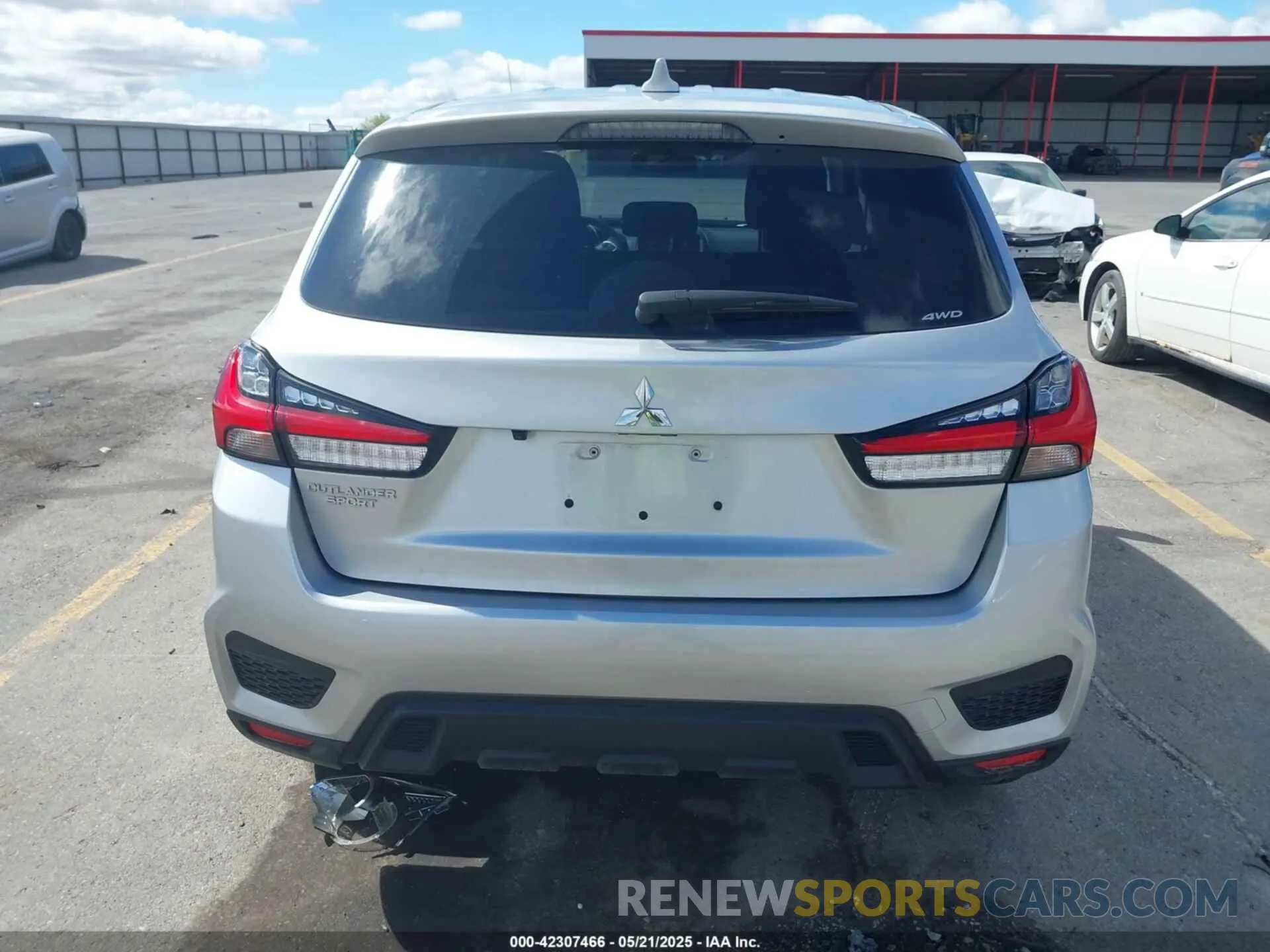 16 Photograph of a damaged car JA4ARUAU0PU011547 MITSUBISHI OUTLANDER SPORT 2023