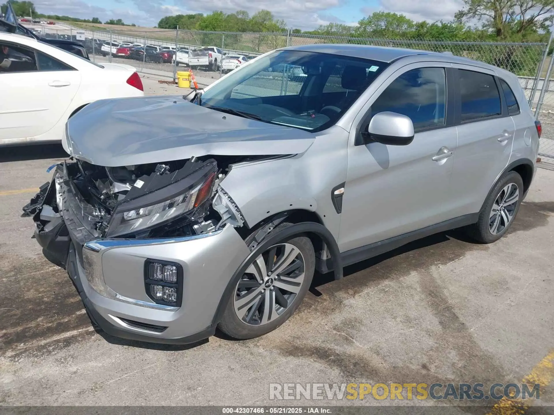 2 Photograph of a damaged car JA4ARUAU0PU011547 MITSUBISHI OUTLANDER SPORT 2023